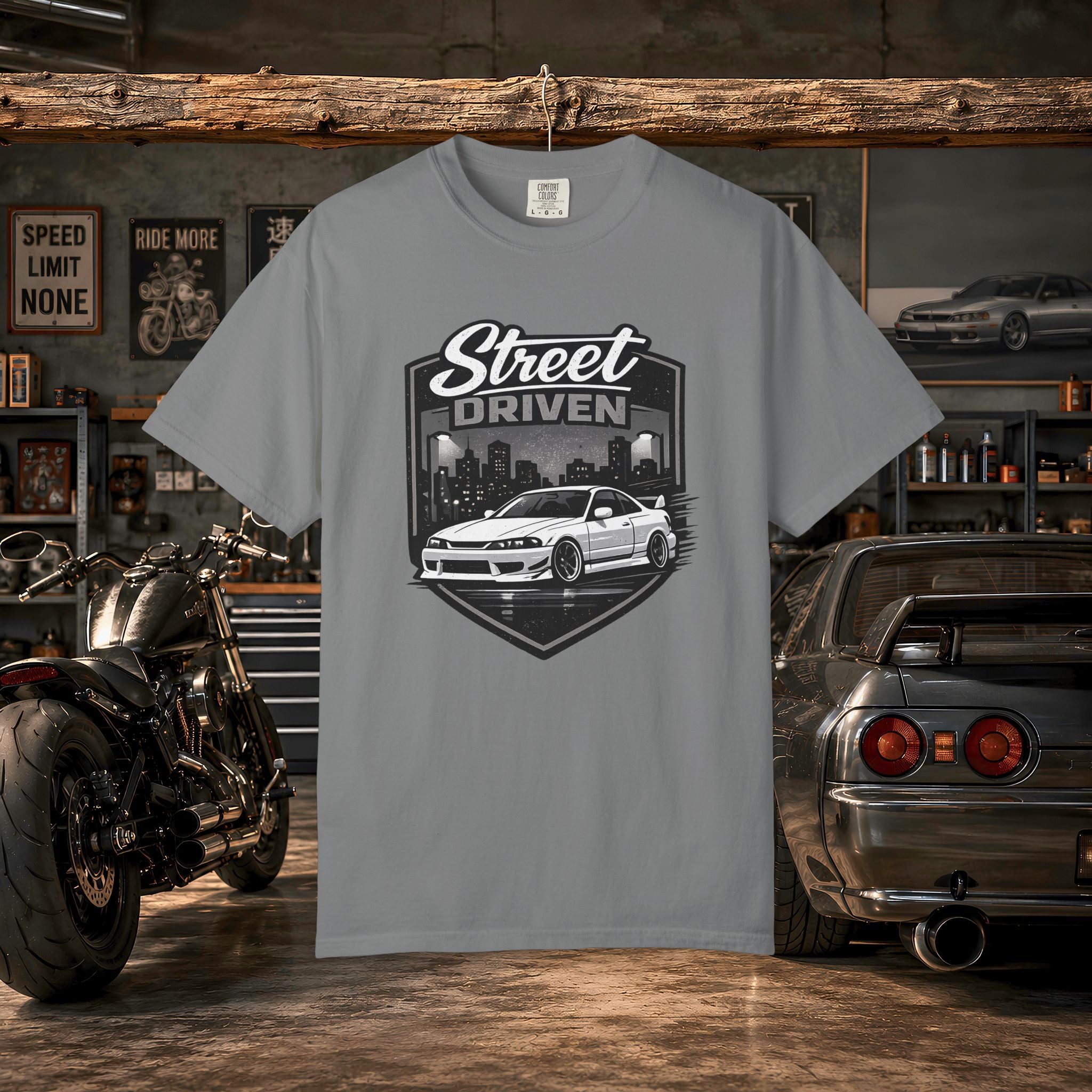 Street Driven Car T-Shirt — Street Racing Tuner Graphic Tee