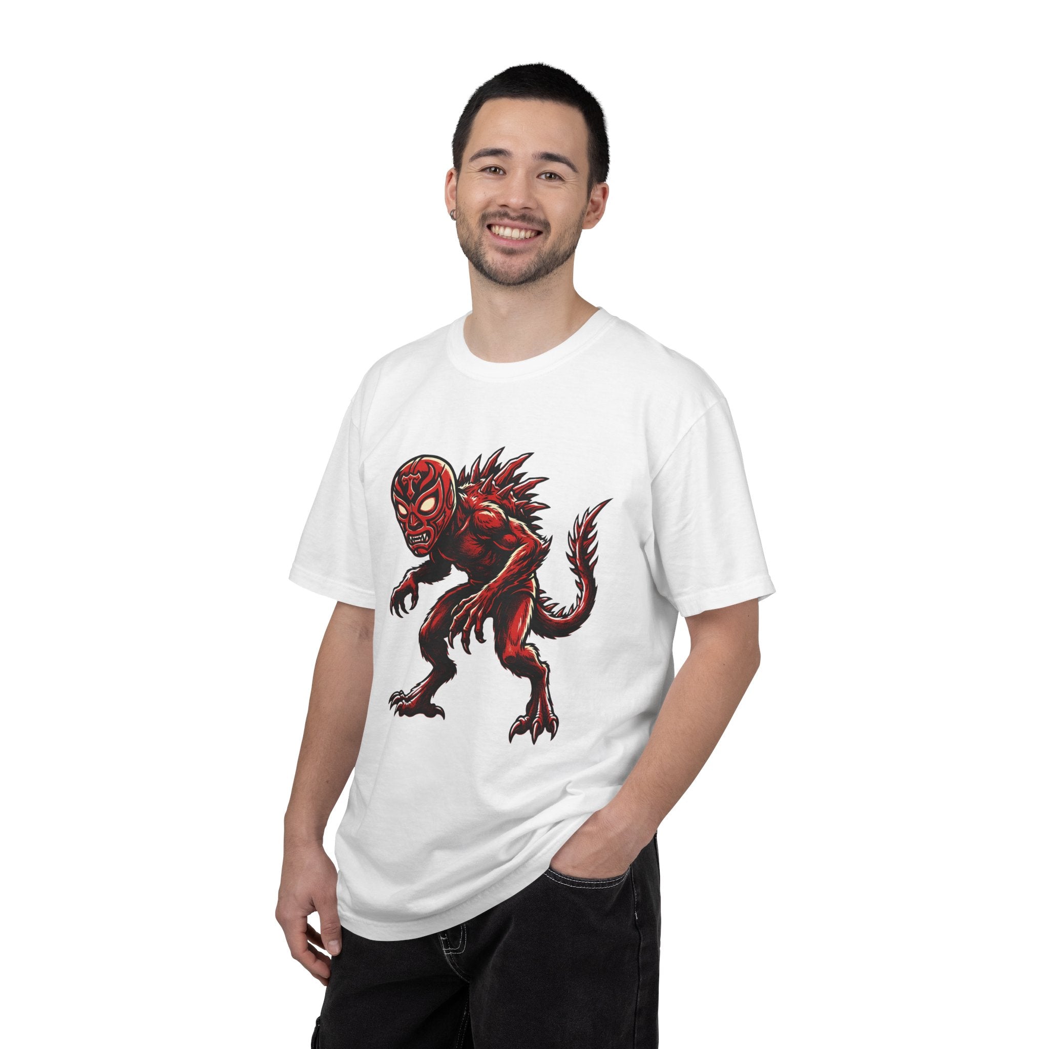 Chupacabra Cryptid Wrestler Tee T-shirt | Cryptid Shirt