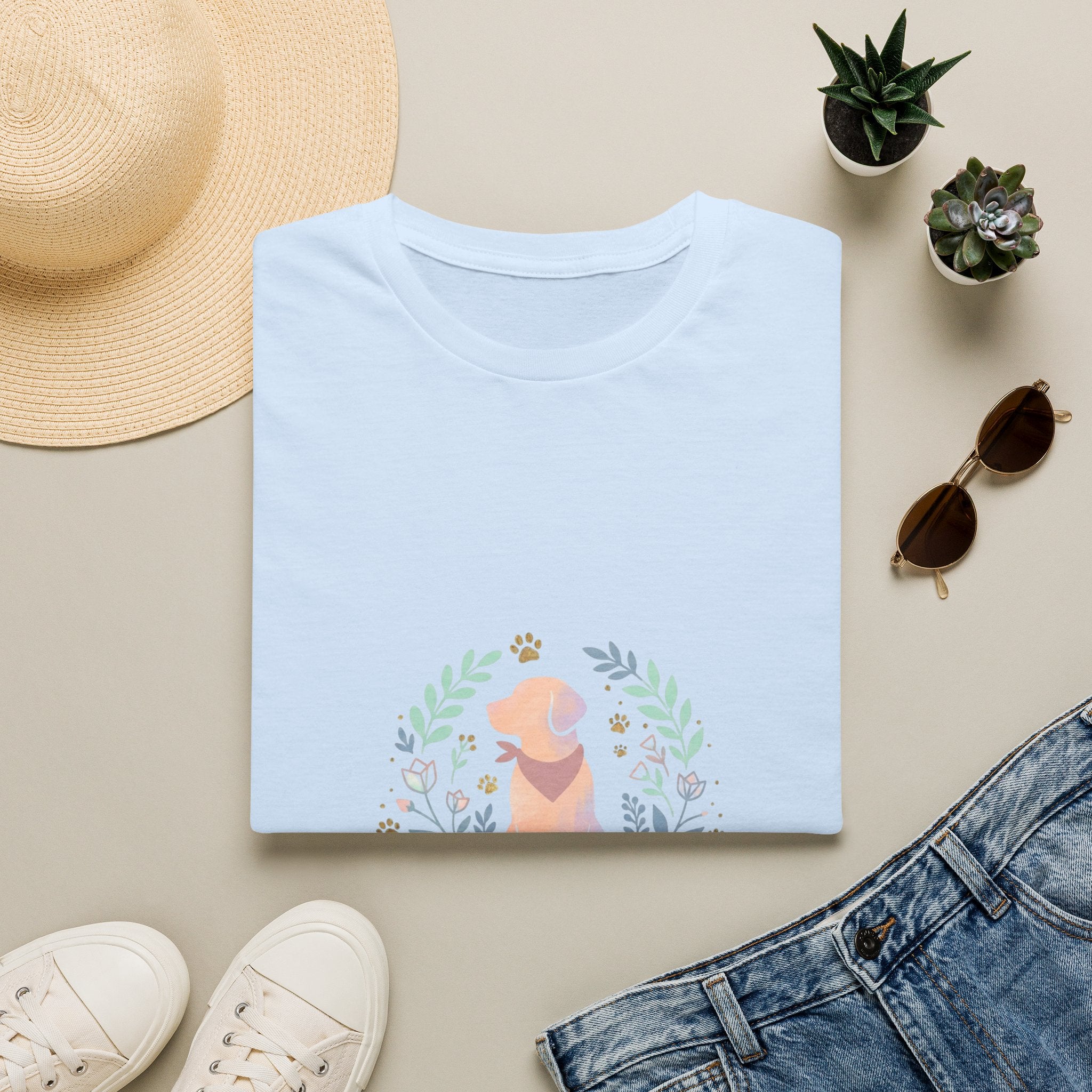 Golden Retriever "My Therapist Has Paws" T-Shirt | Dog Lover Tee