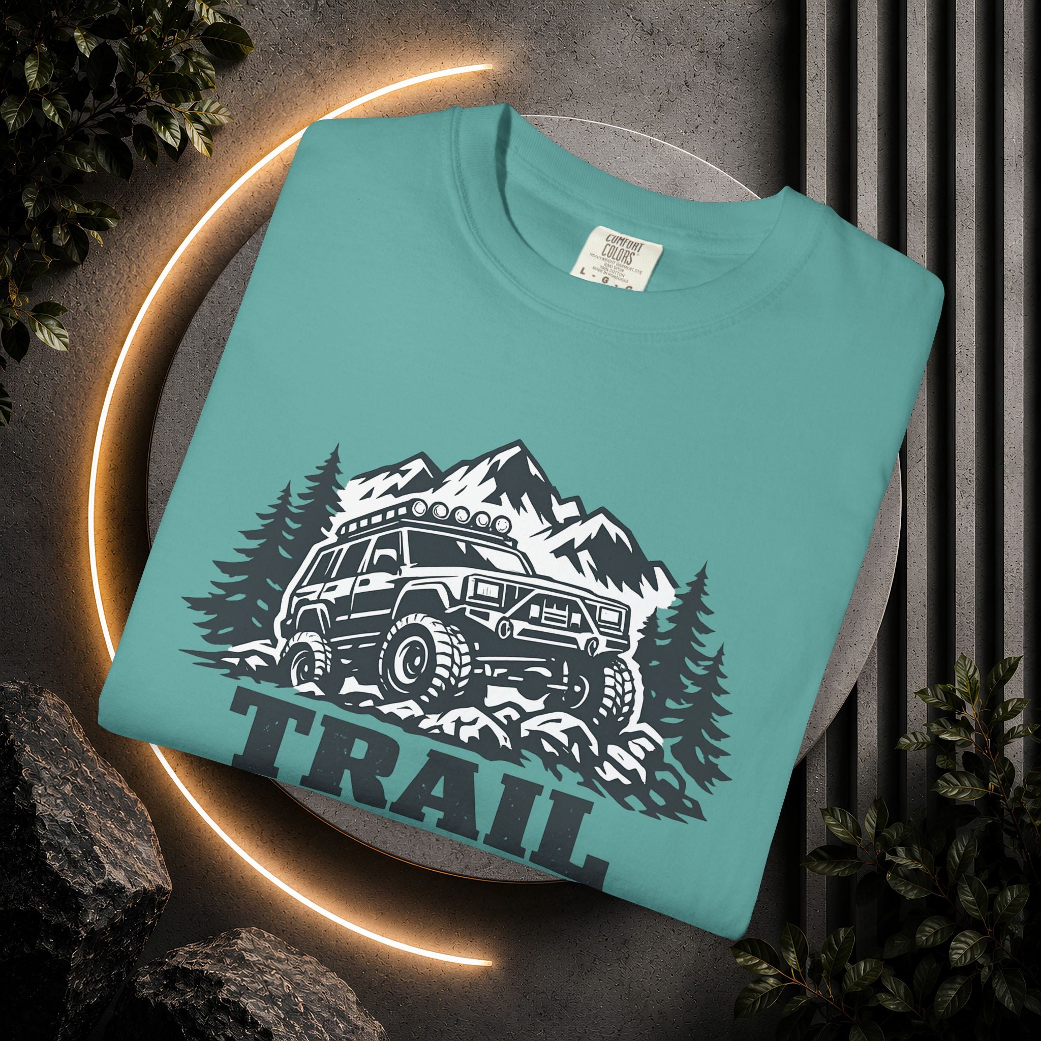 Trail Tested T-Shirt — Off-Road Jeep Mountain Adventure Tee