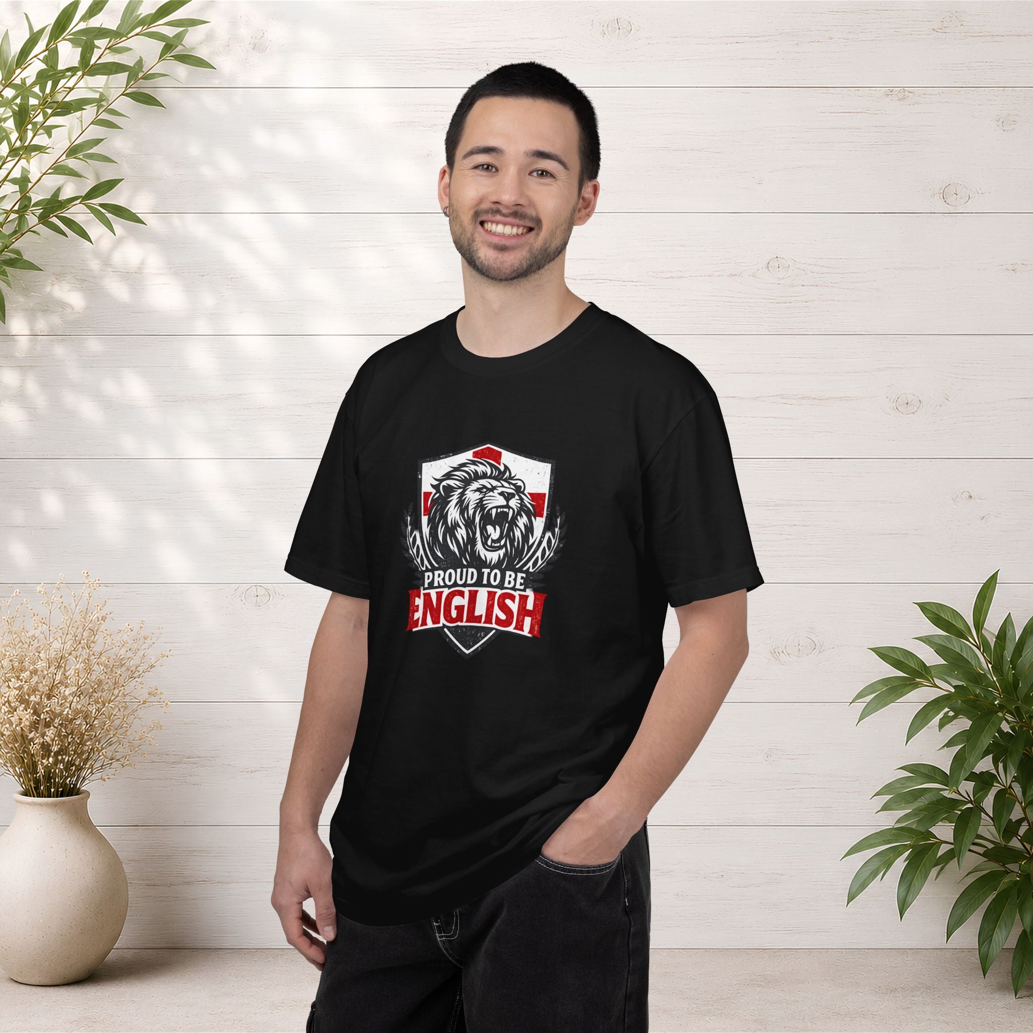 Proud to Be English T-Shirt — Lion Crest Tee