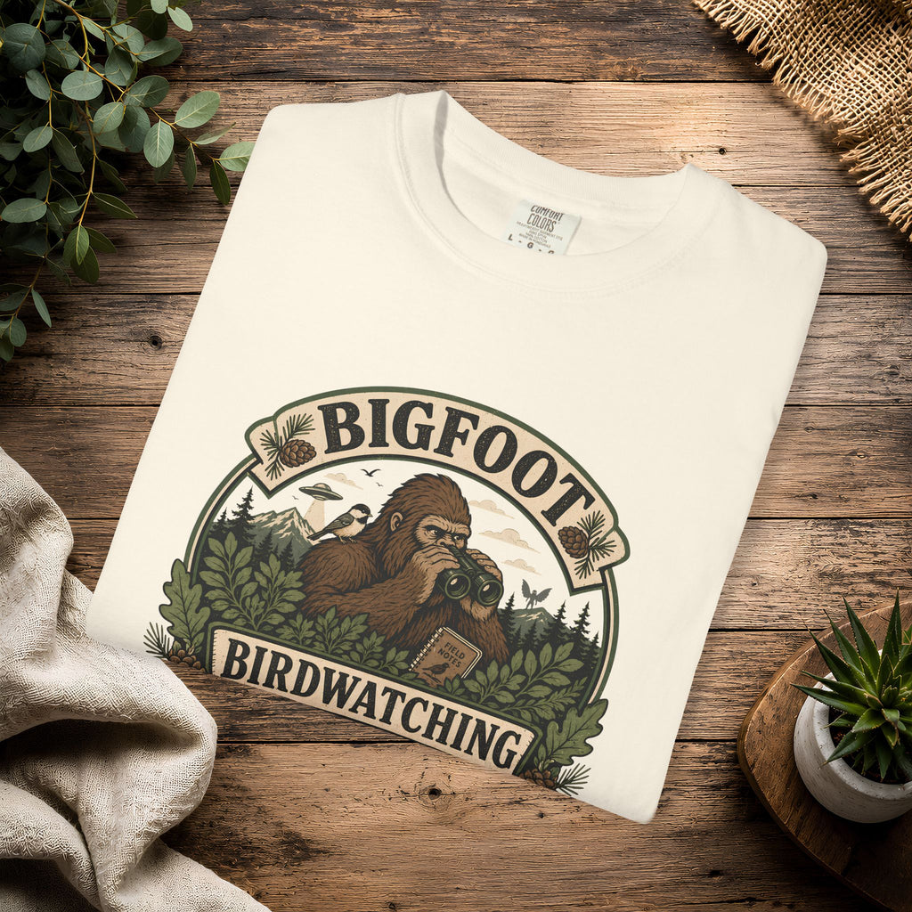 Bigfoot Birdwatching Society T-Shirt