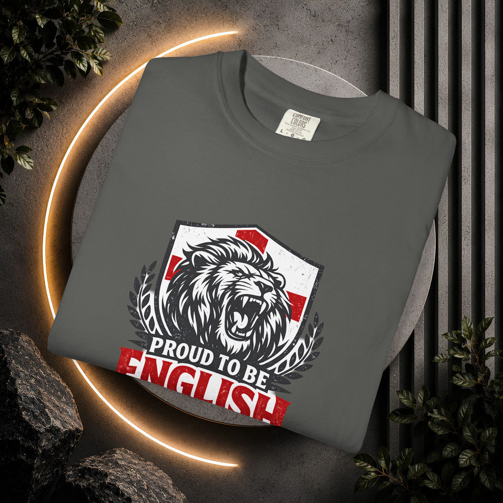 Proud to Be English T-Shirt — Lion Crest Tee