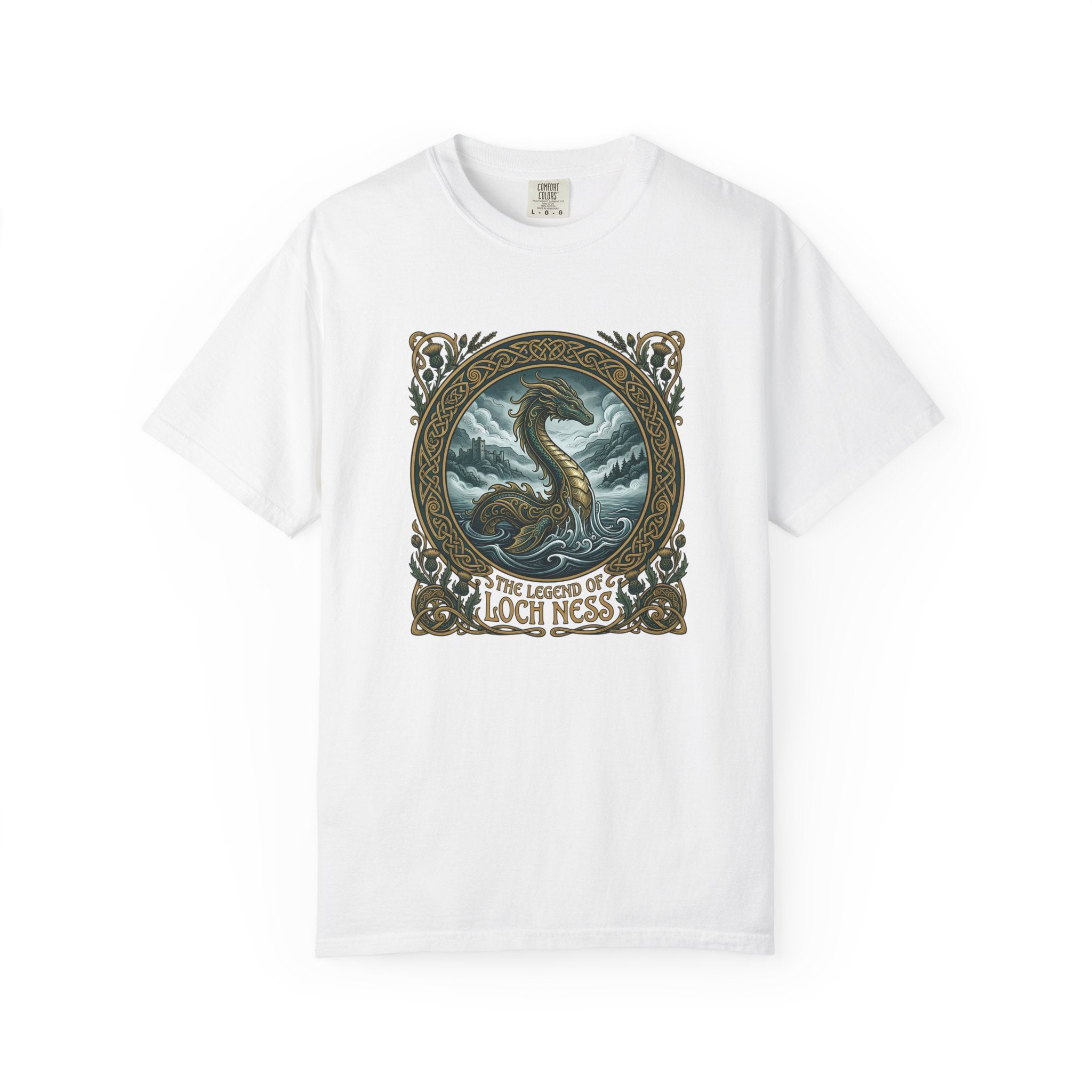 Loch Ness Monster T-shirt | Vintage Sea Serpent Illustration