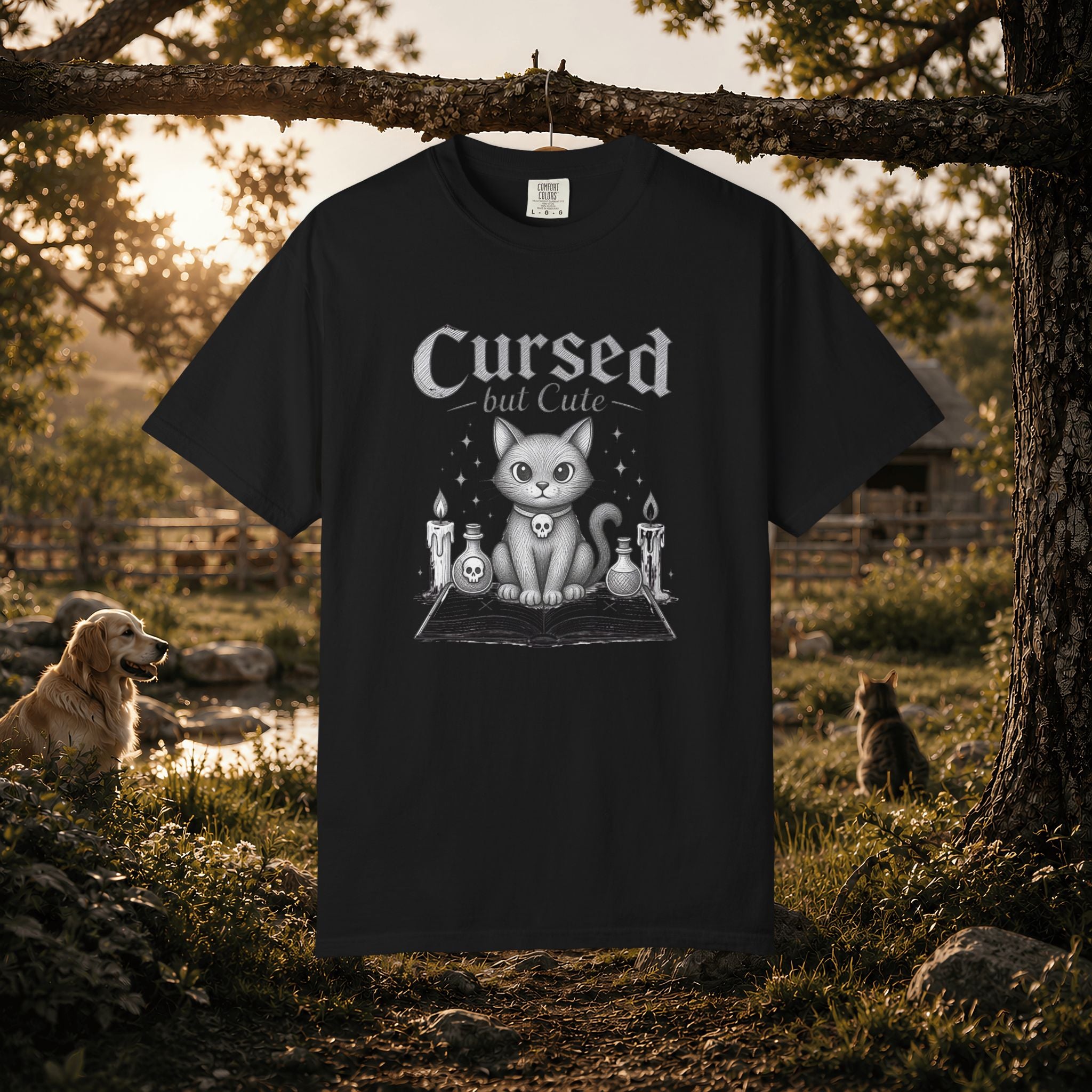 Cursed But Cute Cat T-Shirt