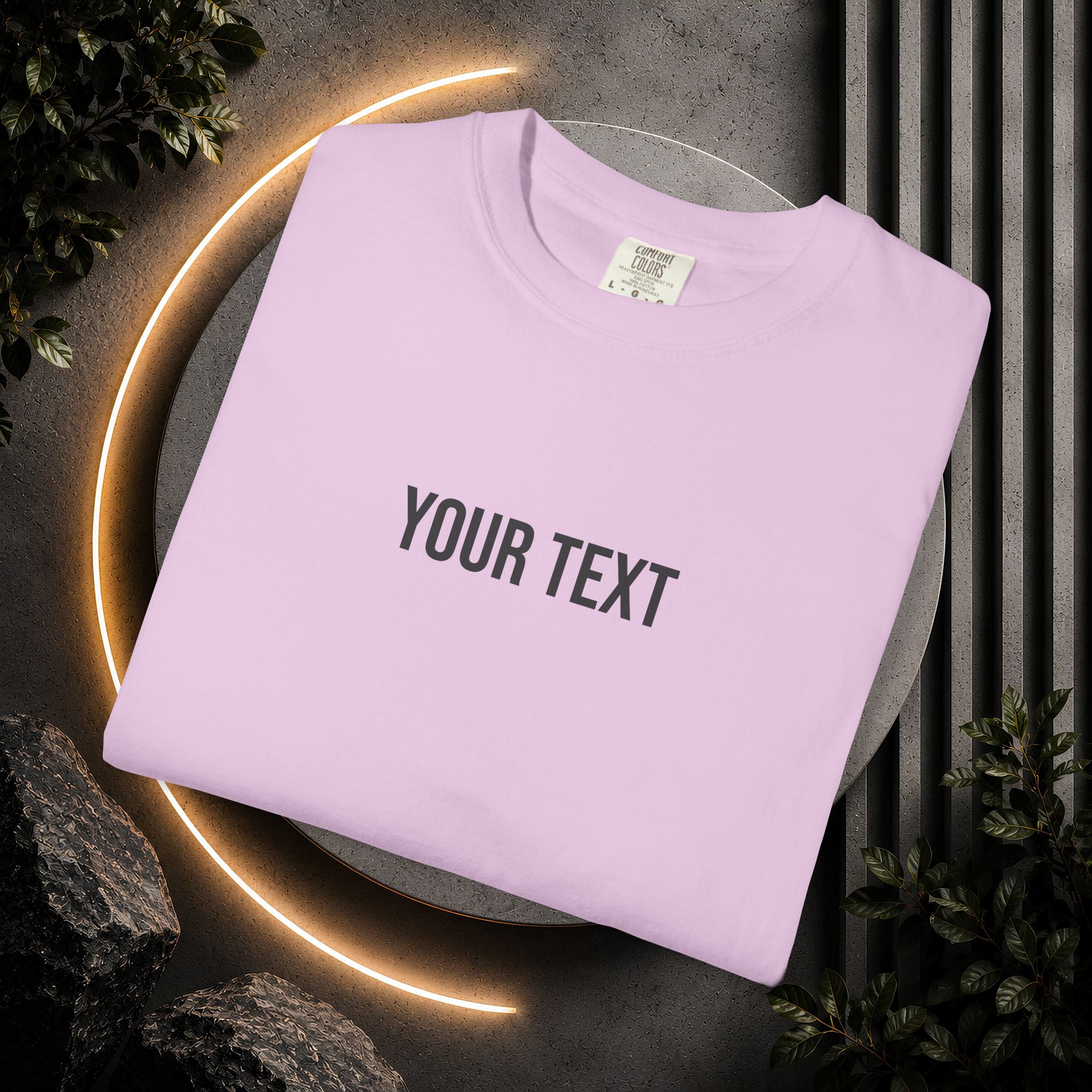 Custom Text T-Shirt — Personalized Text Tee