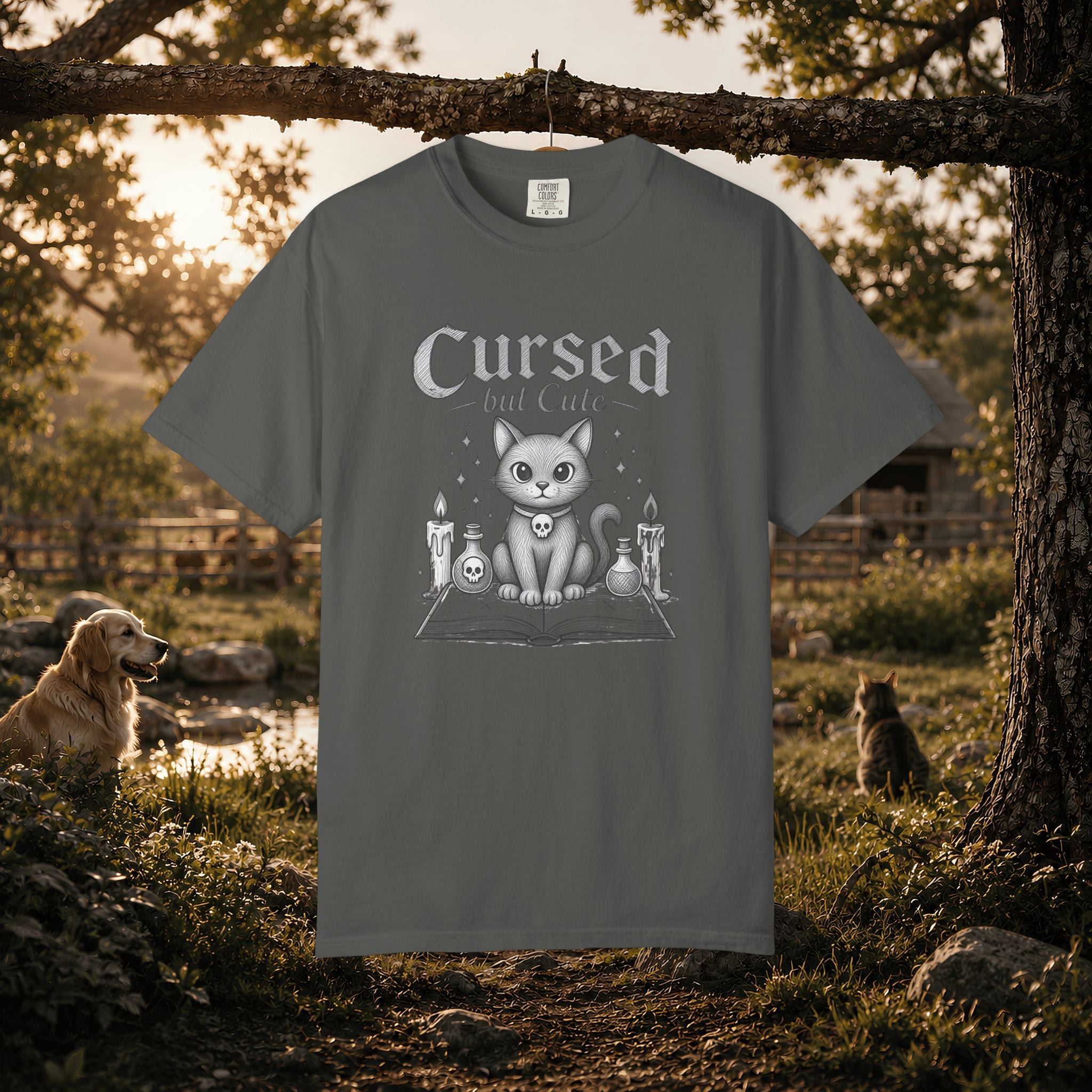 Cursed But Cute Cat T-Shirt