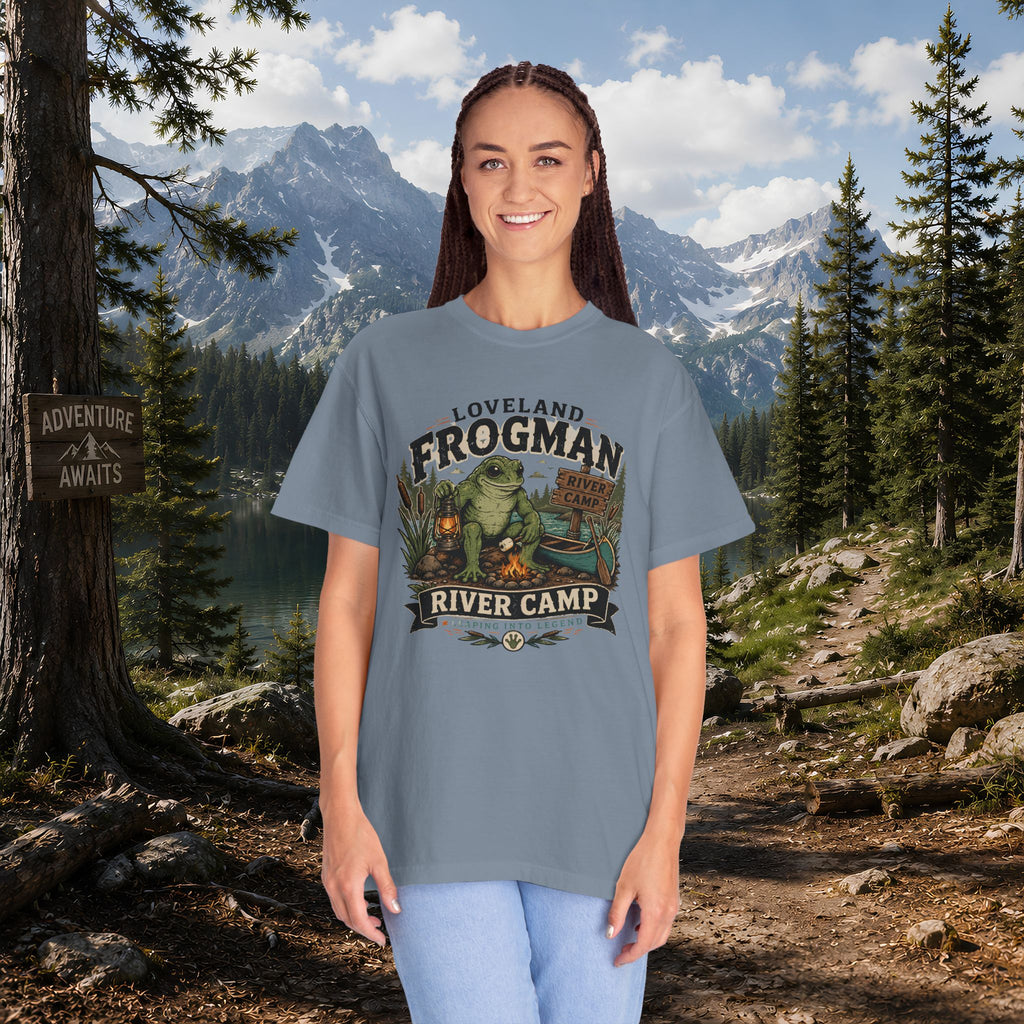 Loveland Frogman River Camp T-Shirt — Outdoor Graphic Tee