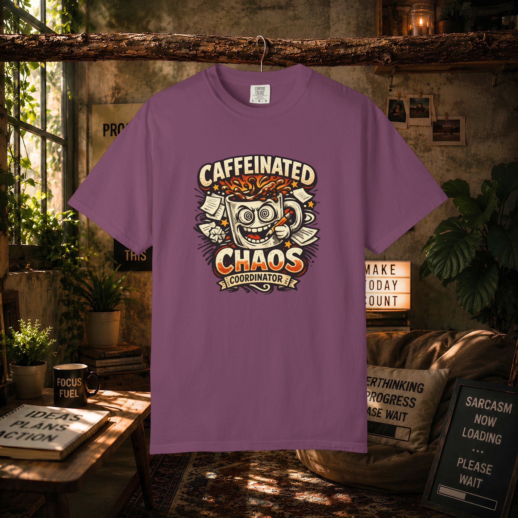 Caffeinated Chaos Coordinator T-Shirt