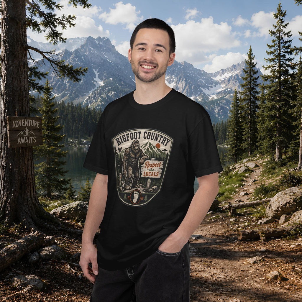 Bigfoot Country T-Shirt — Respect the Locals Outdoor Graphic Tee