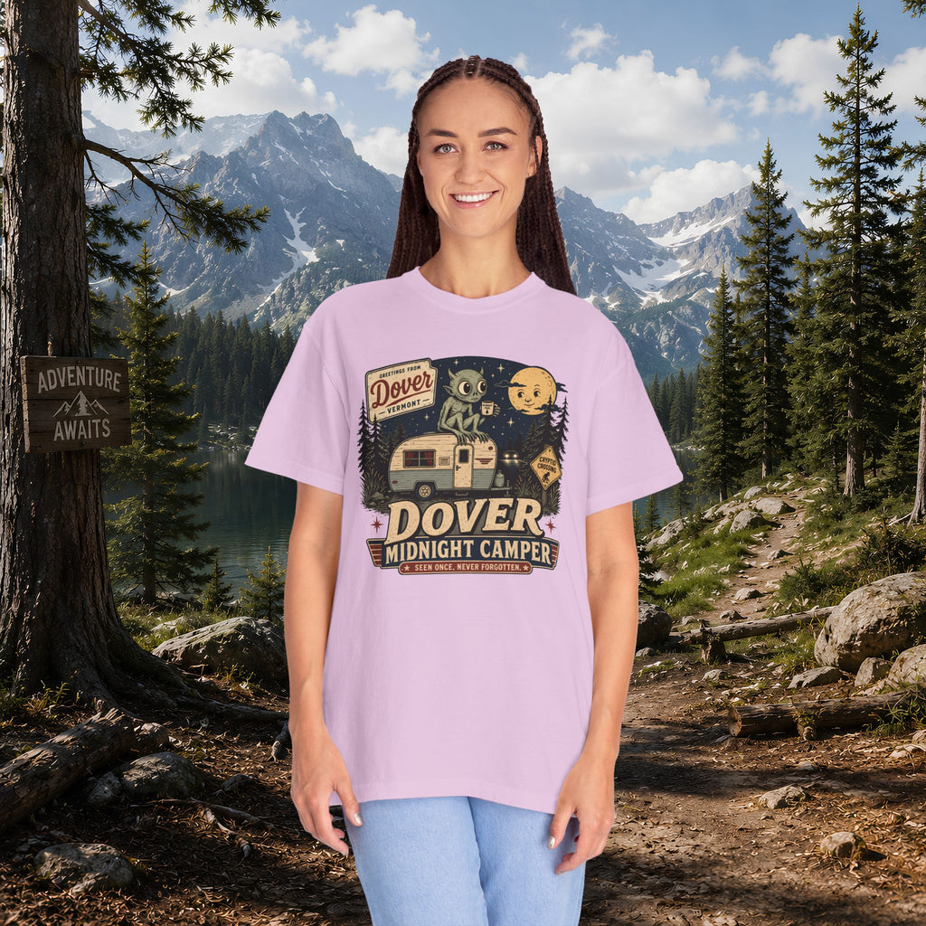 Dover Demon Midnight Camper T-Shirt — Vintage RV Camping Tee