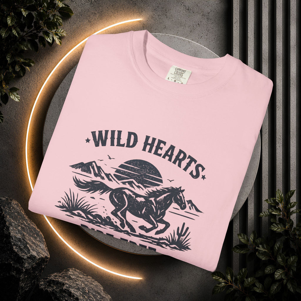 Wild Hearts Ride Free T-Shirt – Vintage Horseback Adventure Tee