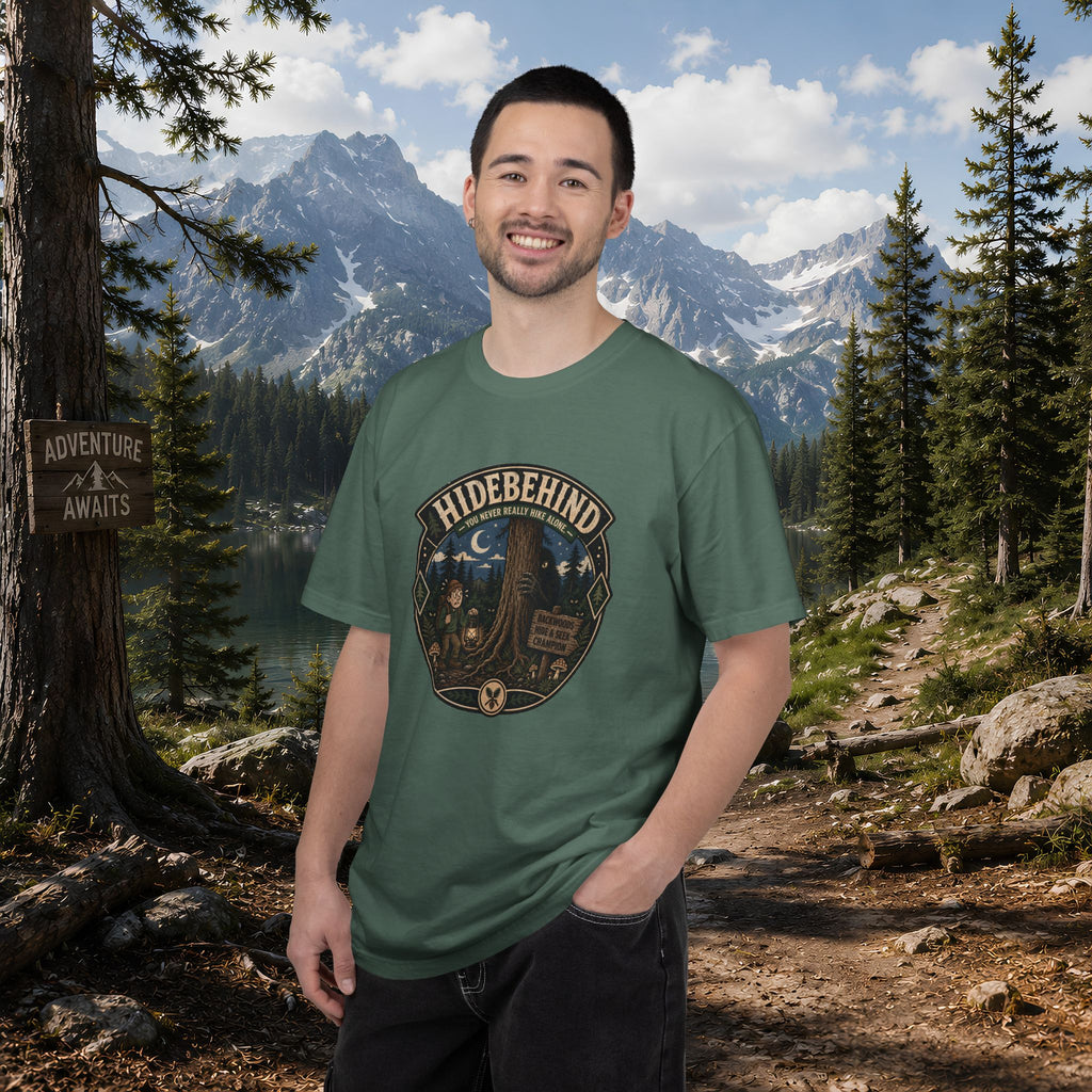 Hidebehind Cryptid T-Shirt — Vintage Outdoor Adventure Tee