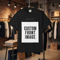 Custom Front Portrait Print T-Shirt — Personalized Text & Image Tee