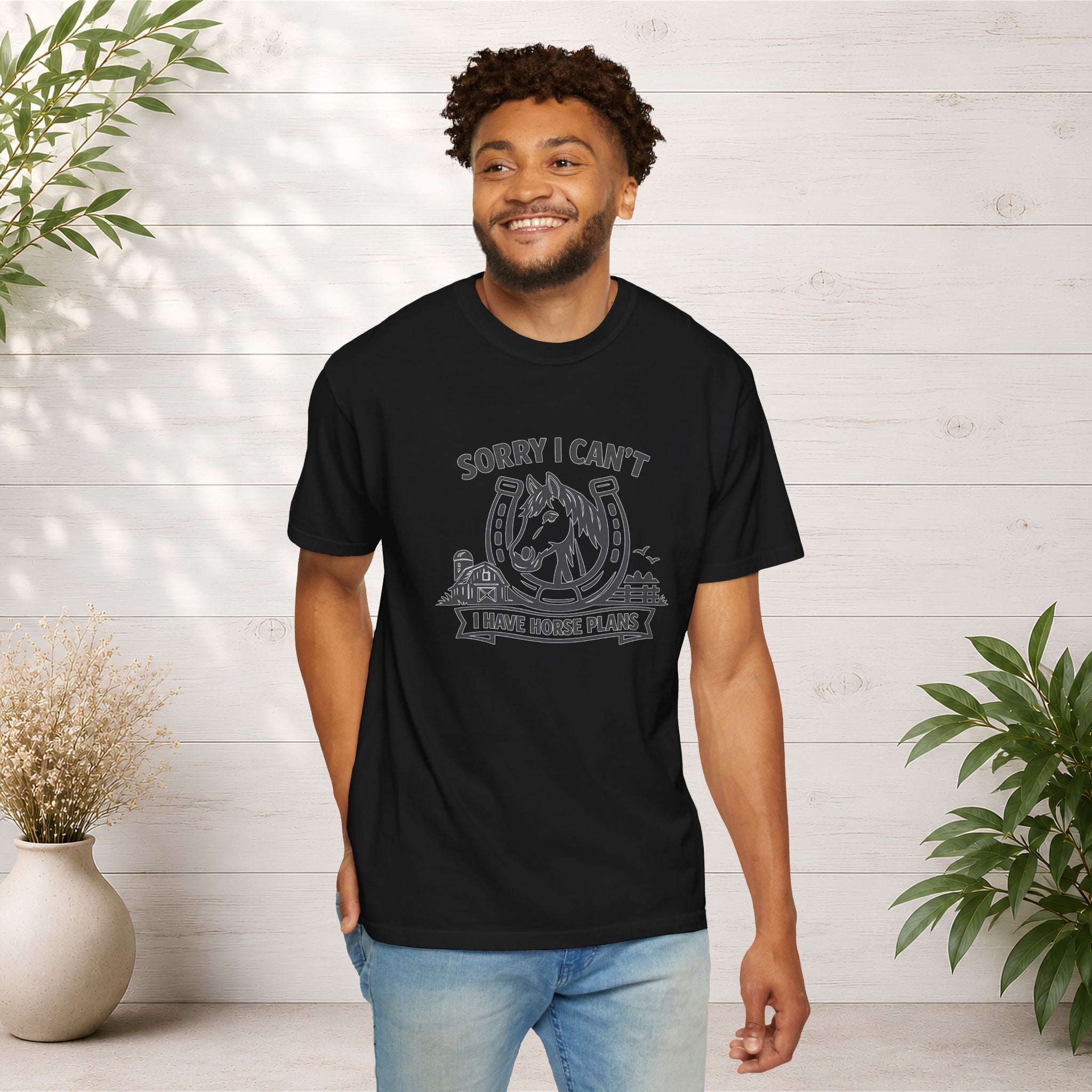 Sorry I Can't I Have Horse Plans T-Shirt