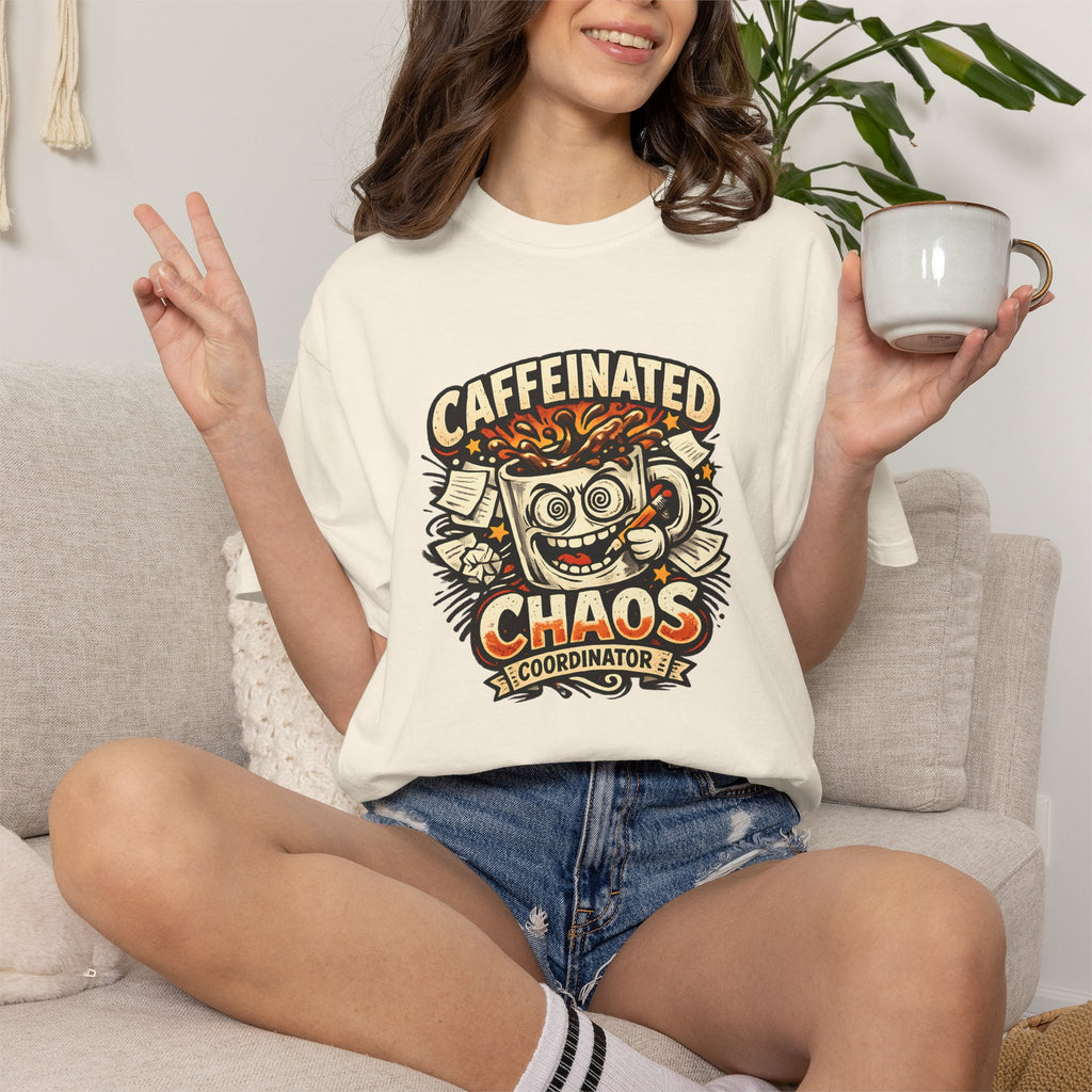 Caffeinated Chaos Coordinator T-Shirt
