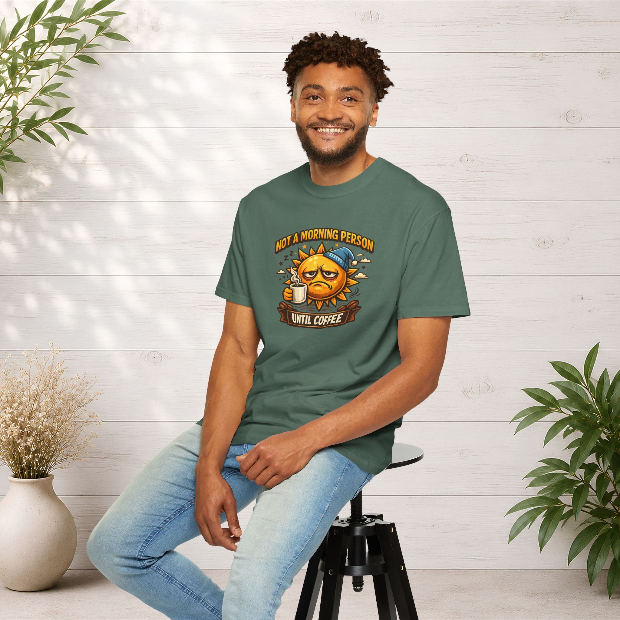 Not a Morning Person Until Coffee T-Shirt