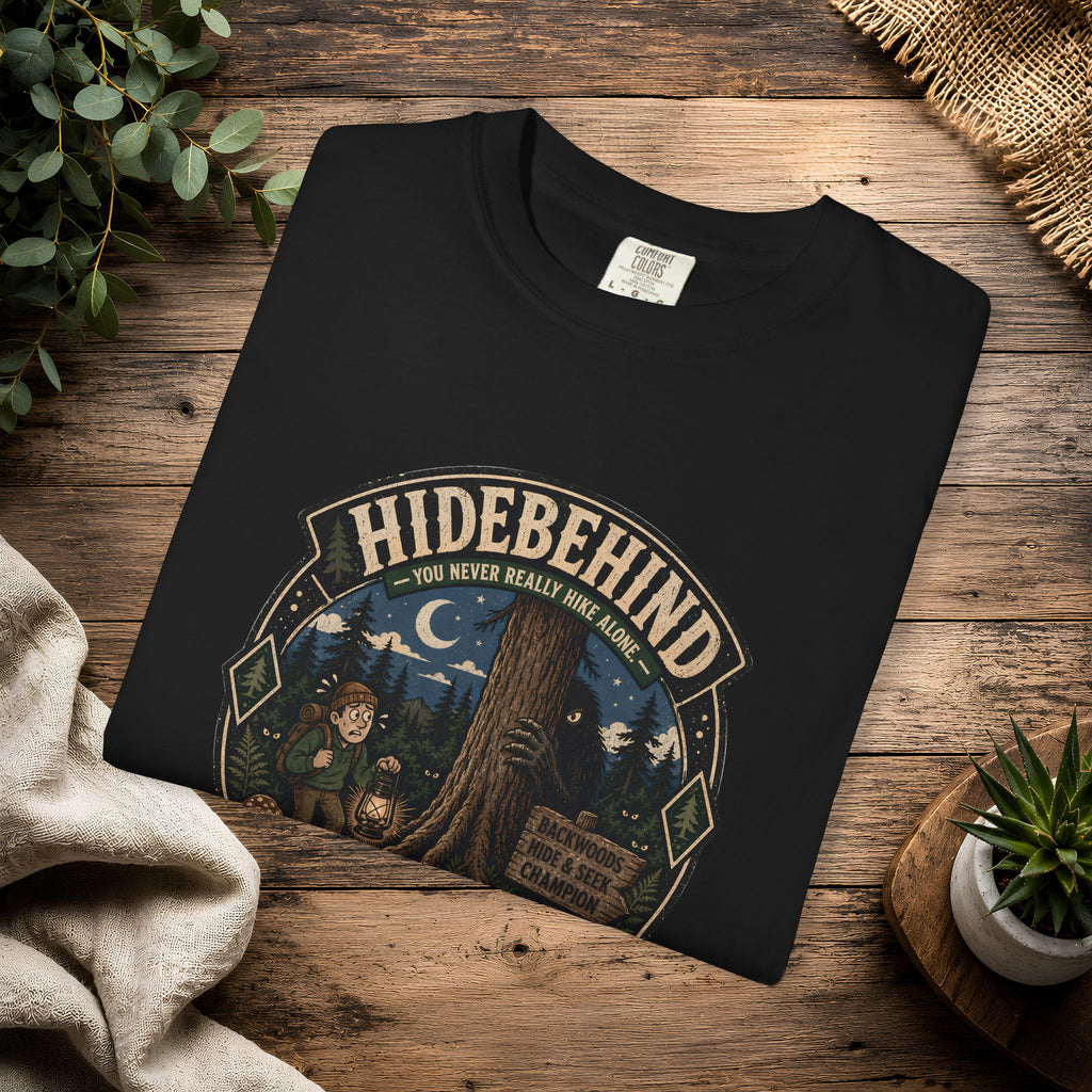 Hidebehind Cryptid T-Shirt — Vintage Outdoor Adventure Tee
