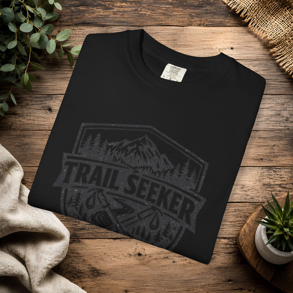 Trail Seeker T‑Shirt — Vintage Mountain Hiking Tee