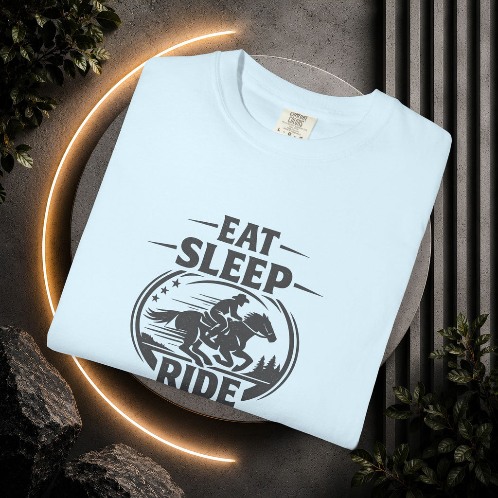 Eat Sleep Ride Repeat T-Shirt — Horse Rider Graphic Tee
