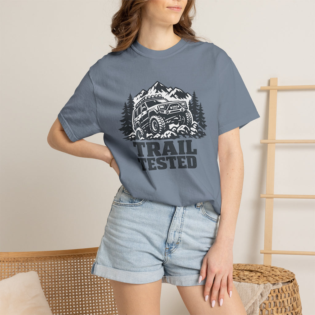 Trail Tested T-Shirt — Off-Road Jeep Mountain Adventure Tee