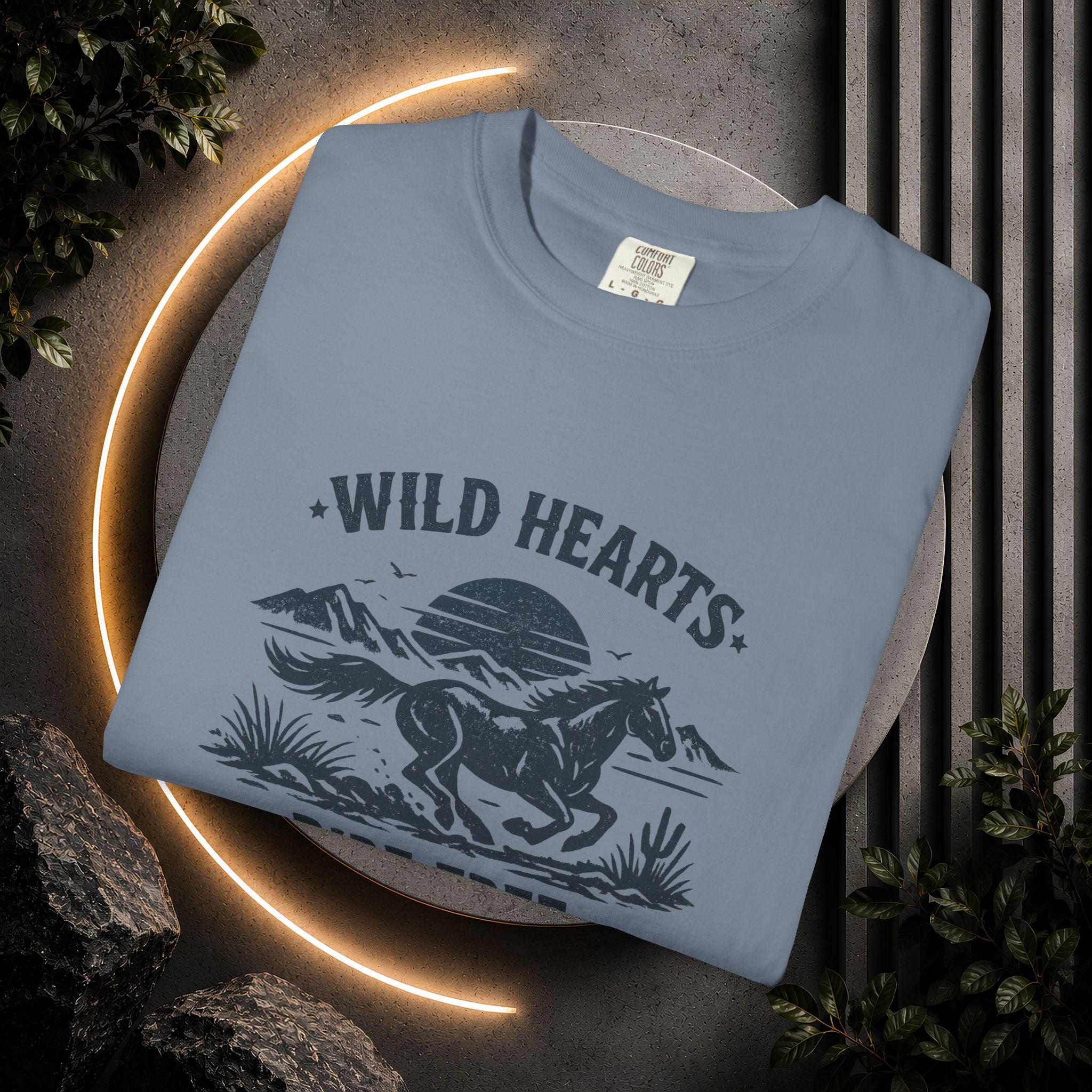 Wild Hearts Ride Free T-Shirt – Vintage Horseback Adventure Tee