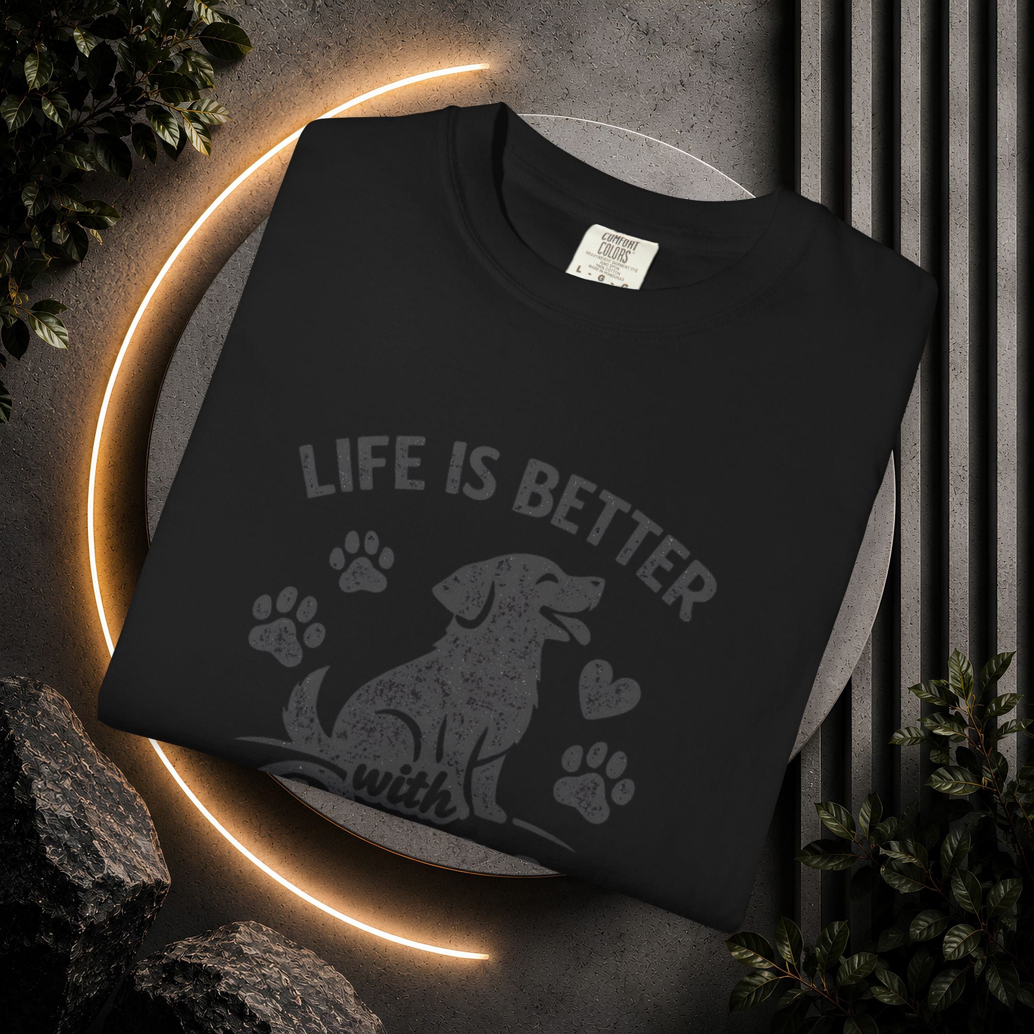 Life Is Better with Dogs T-Shirt