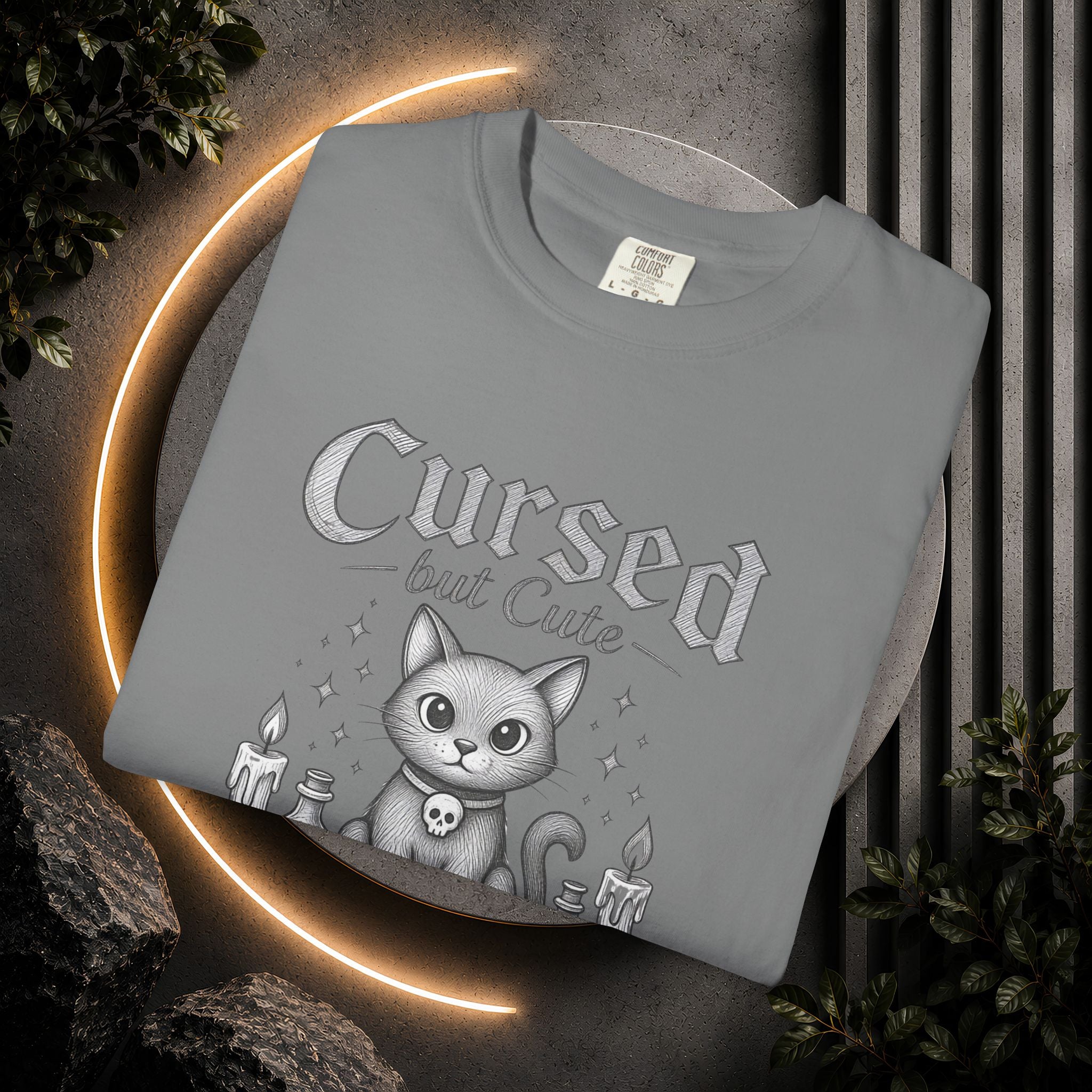 Cursed But Cute Cat T-Shirt