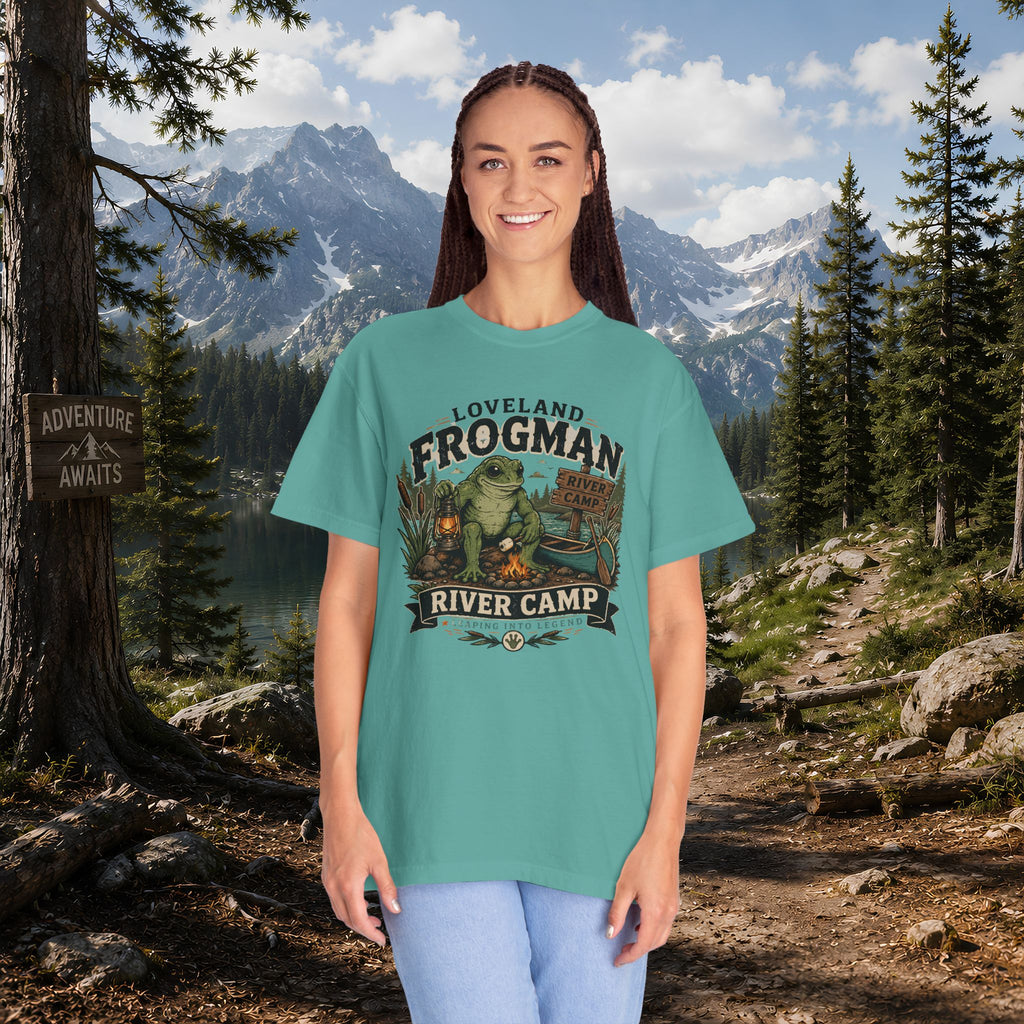 Loveland Frogman River Camp T-Shirt — Outdoor Graphic Tee