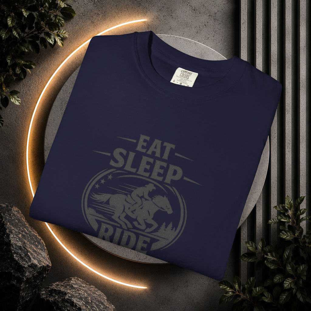 Eat Sleep Ride Repeat T-Shirt — Horse Rider Graphic Tee