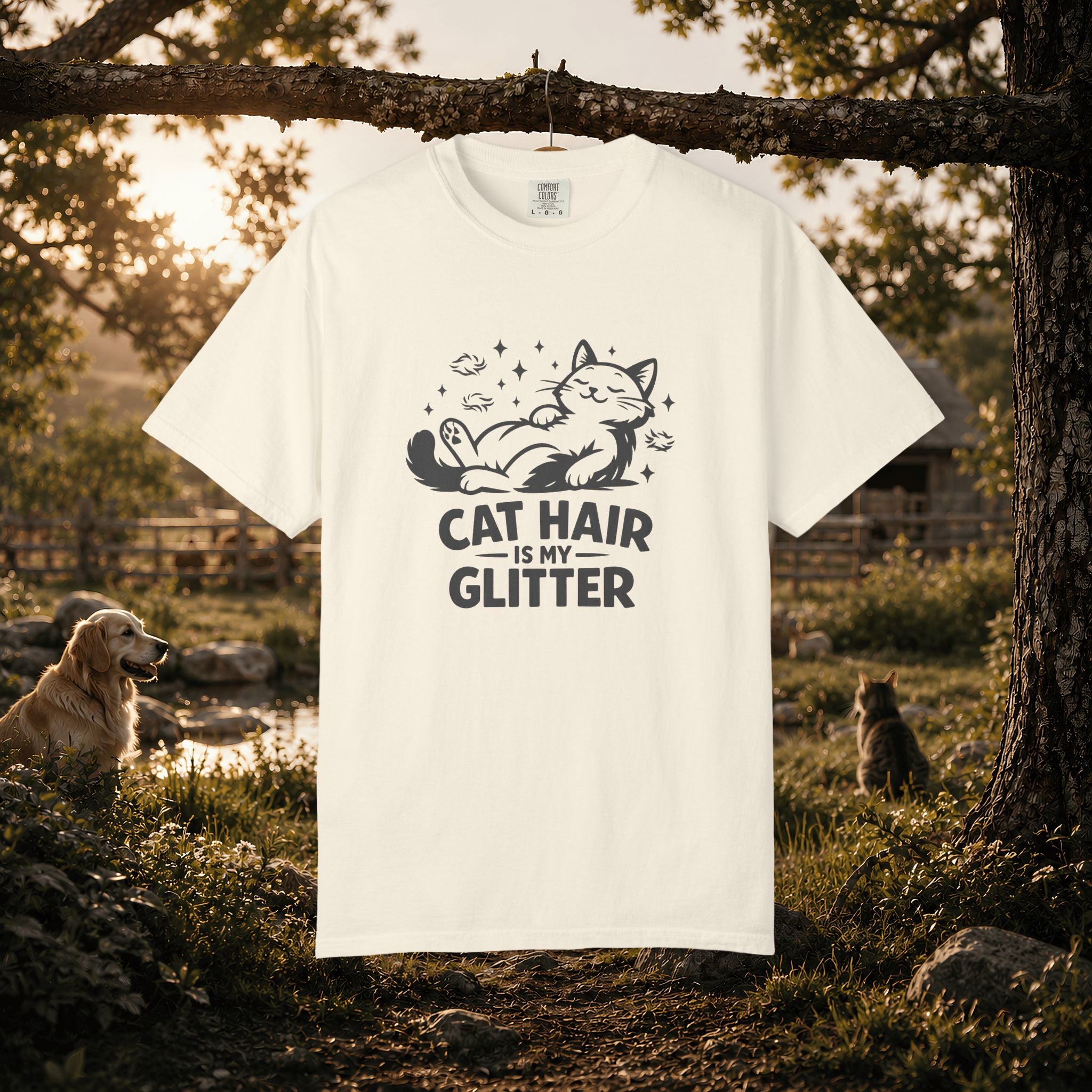 Cat Hair Is My Glitter T-Shirt