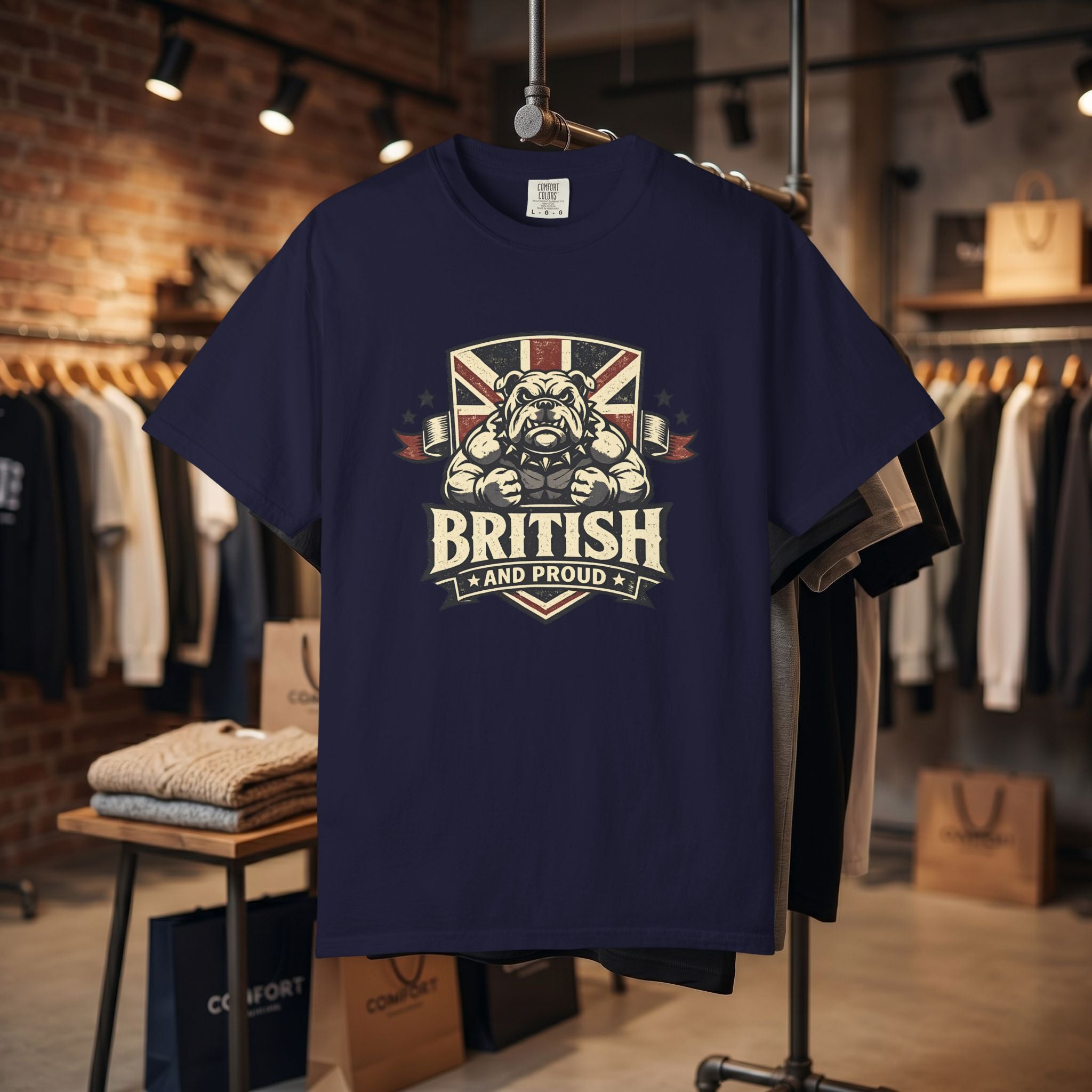 British and Proud Bulldog T-Shirt