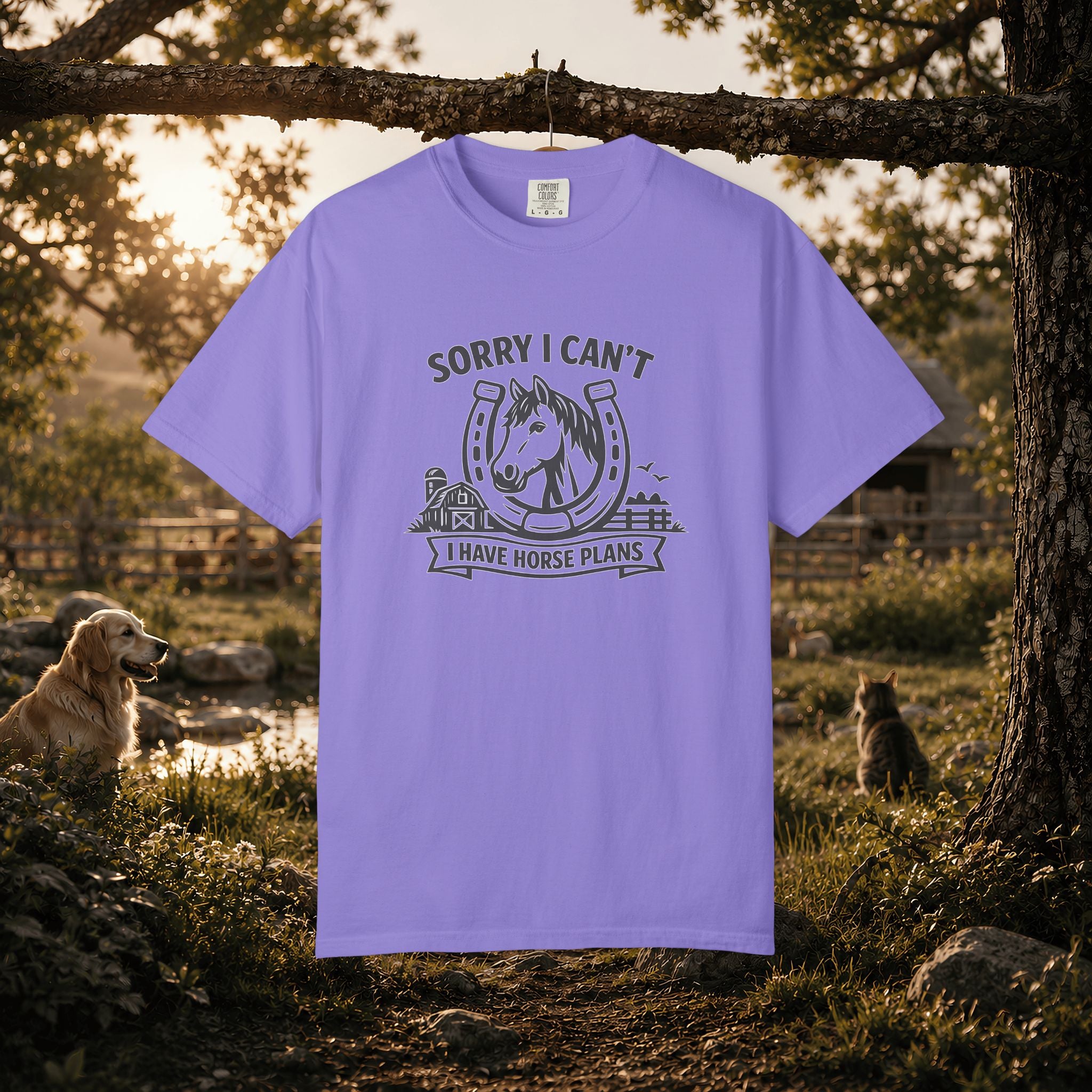 Sorry I Can't I Have Horse Plans T-Shirt