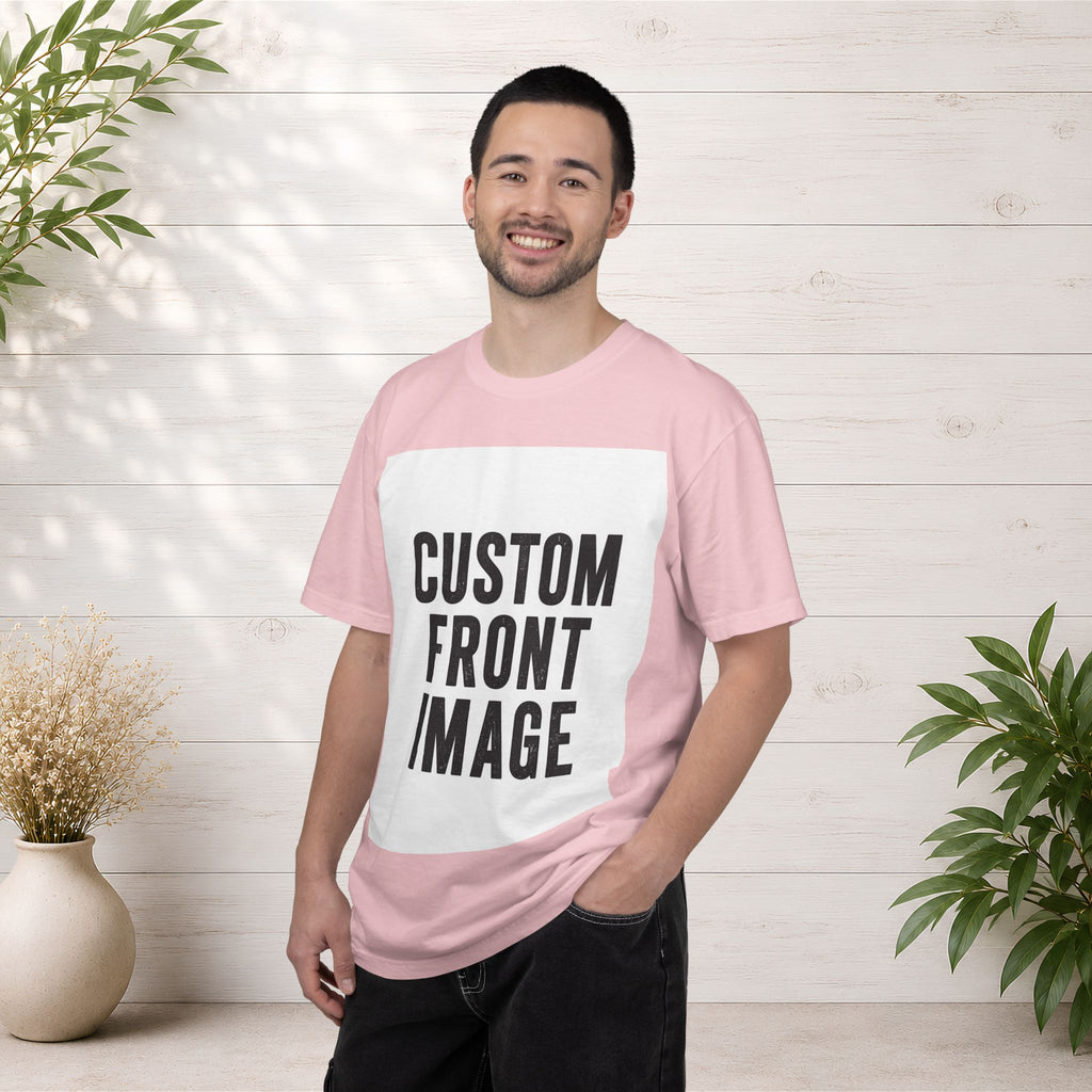Custom Image Front T-Shirt - Add Your Own Image