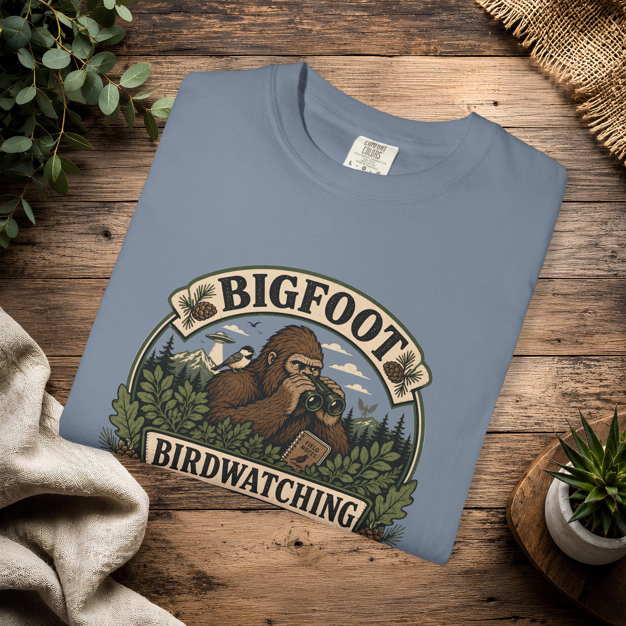 Bigfoot Birdwatching Society T-Shirt