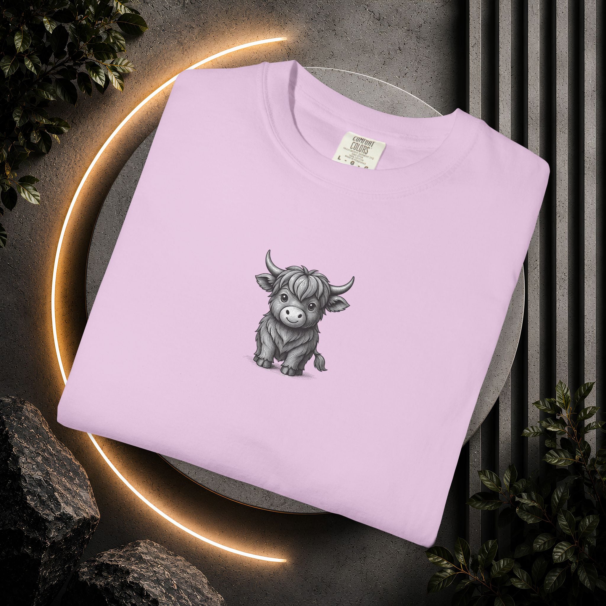 Highland Calf T-Shirt — Cute Scottish Highland Cow Graphic Tee