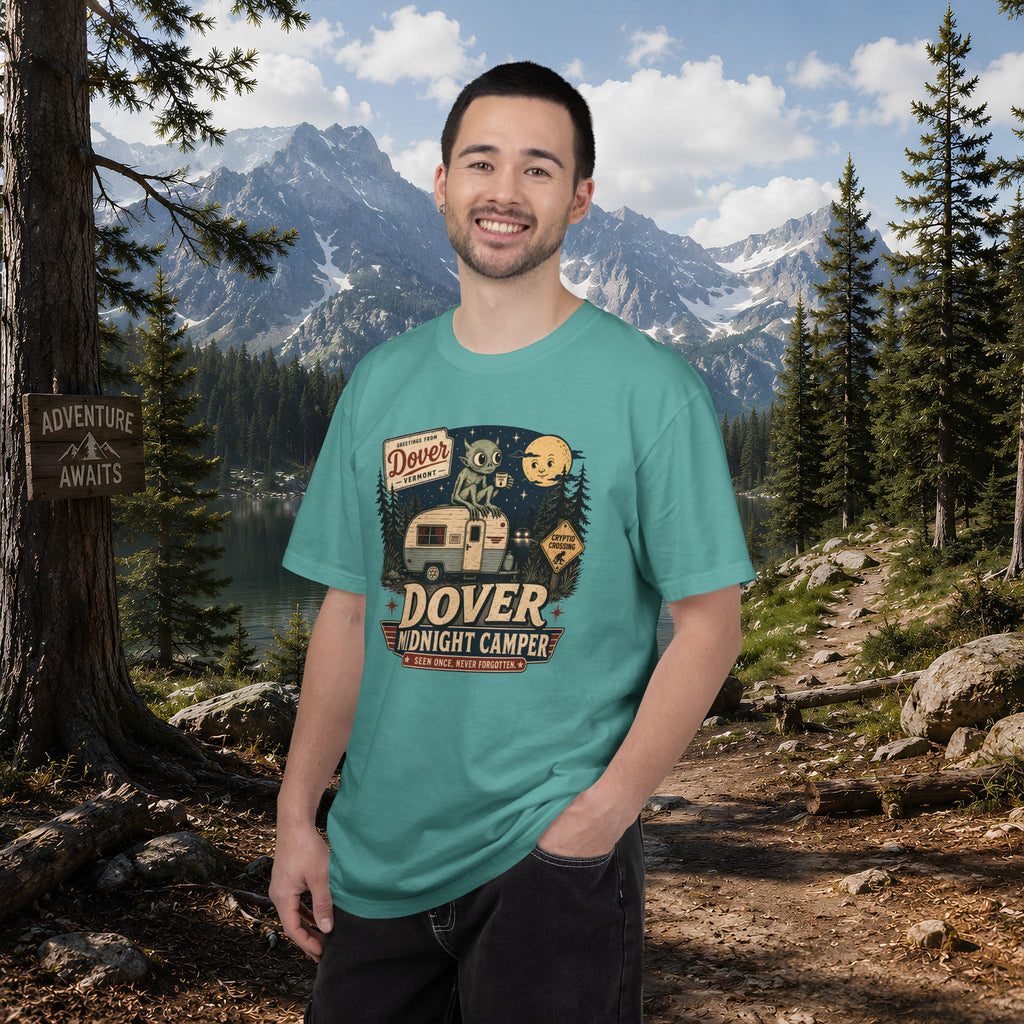 Dover Demon Midnight Camper T-Shirt — Vintage RV Camping Tee