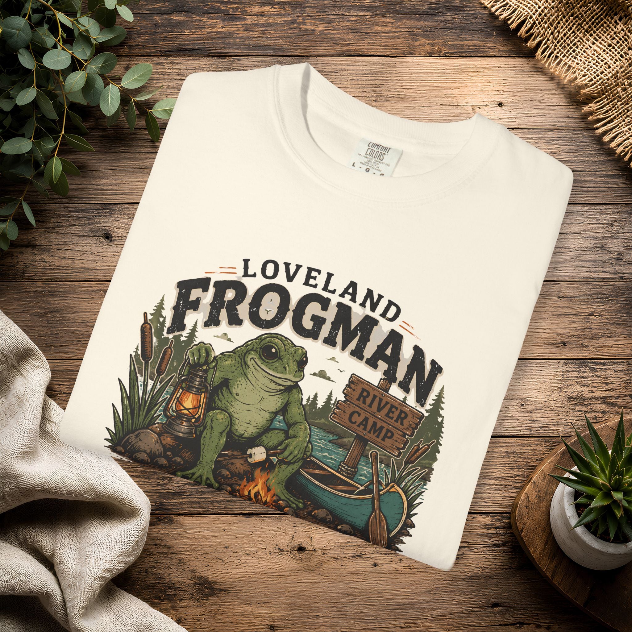 Loveland Frogman River Camp T-Shirt — Outdoor Graphic Tee