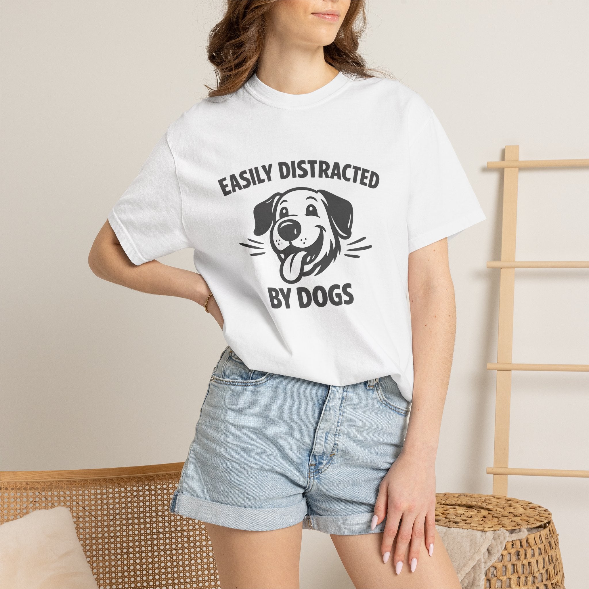 Easily Distracted By Dogs T-Shirt