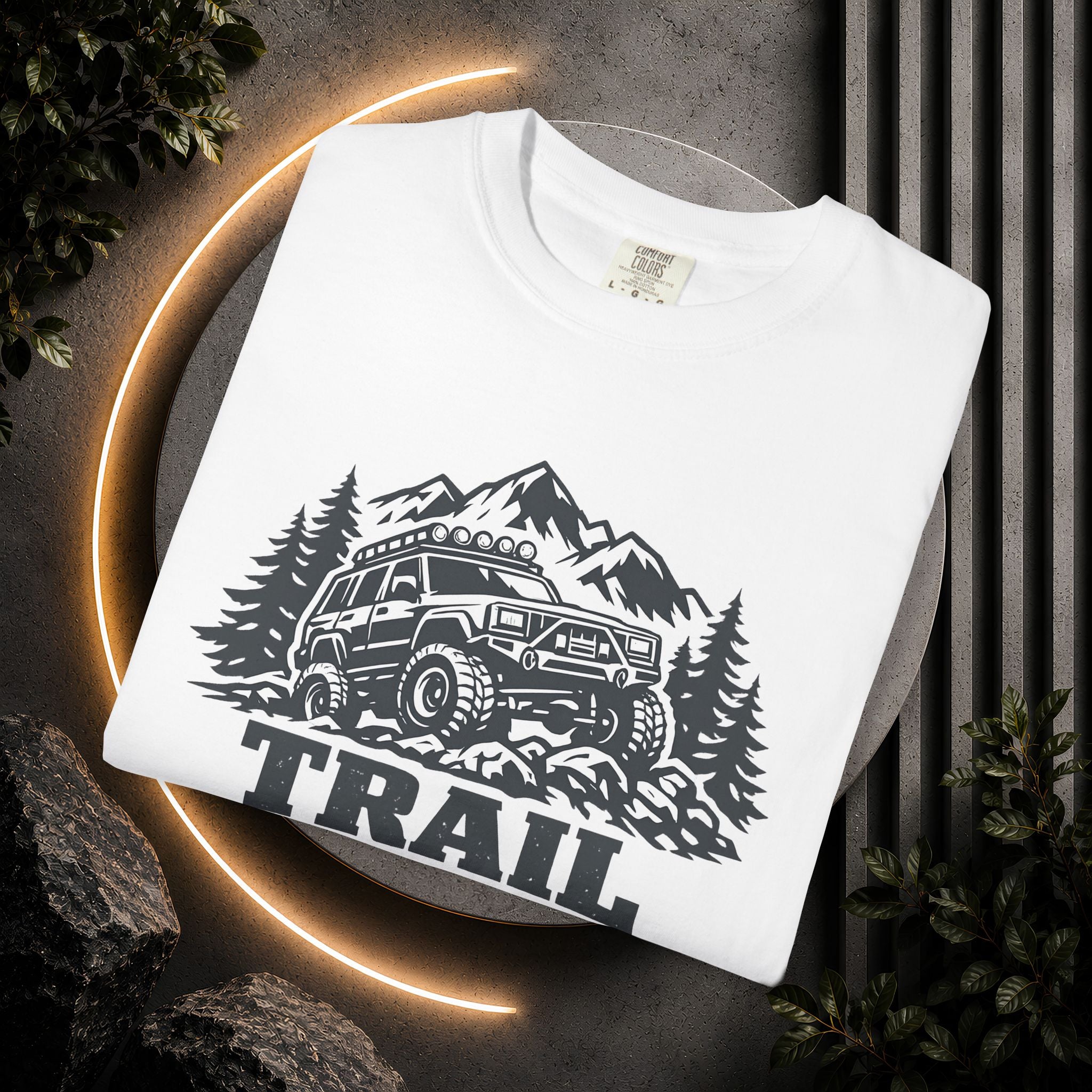 Trail Tested T-Shirt — Off-Road Jeep Mountain Adventure Tee