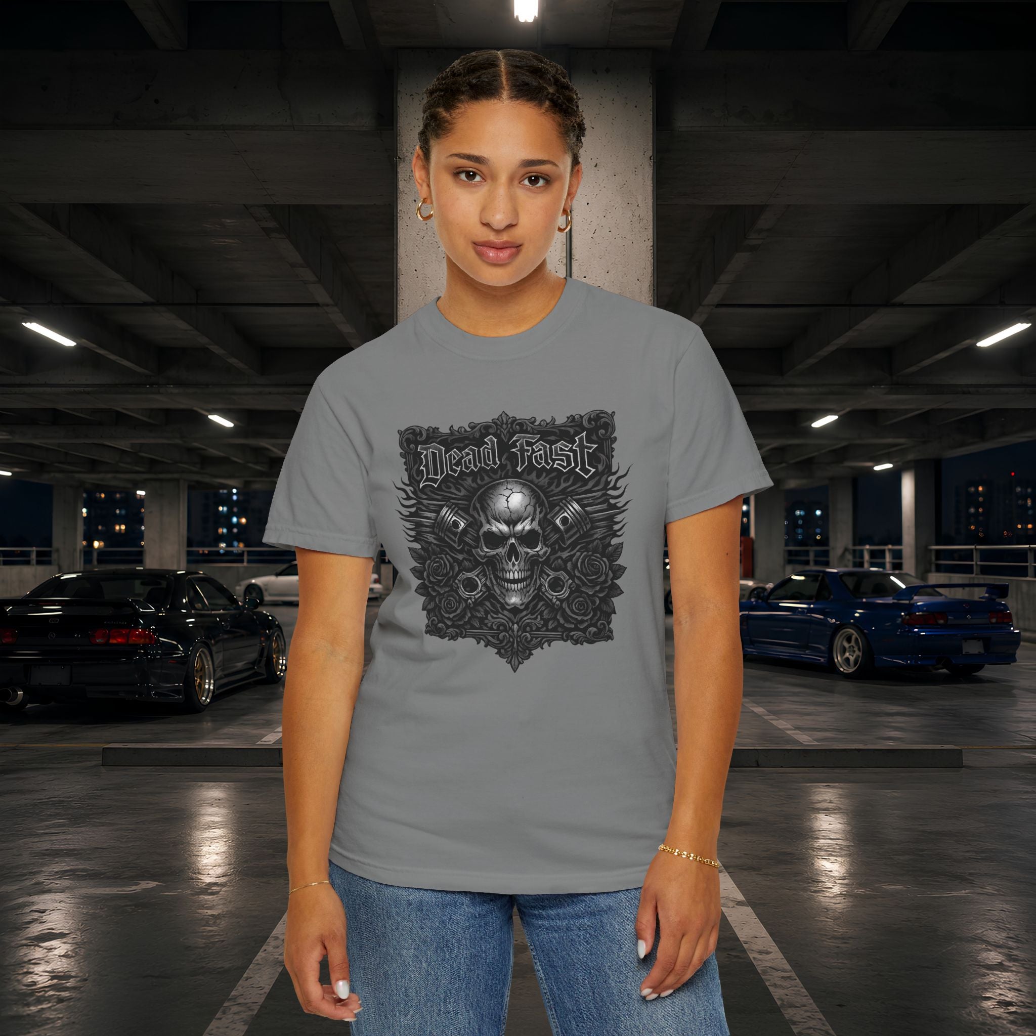Dead Fast Skull Graphic T-Shirt