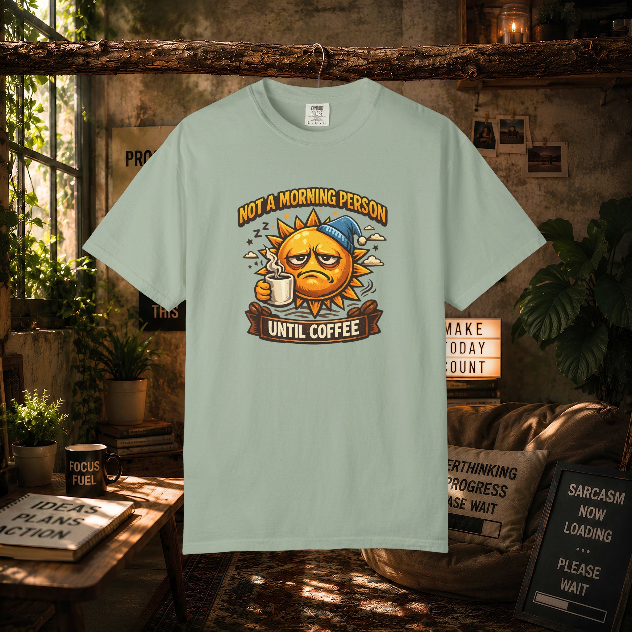 Not a Morning Person Until Coffee T-Shirt