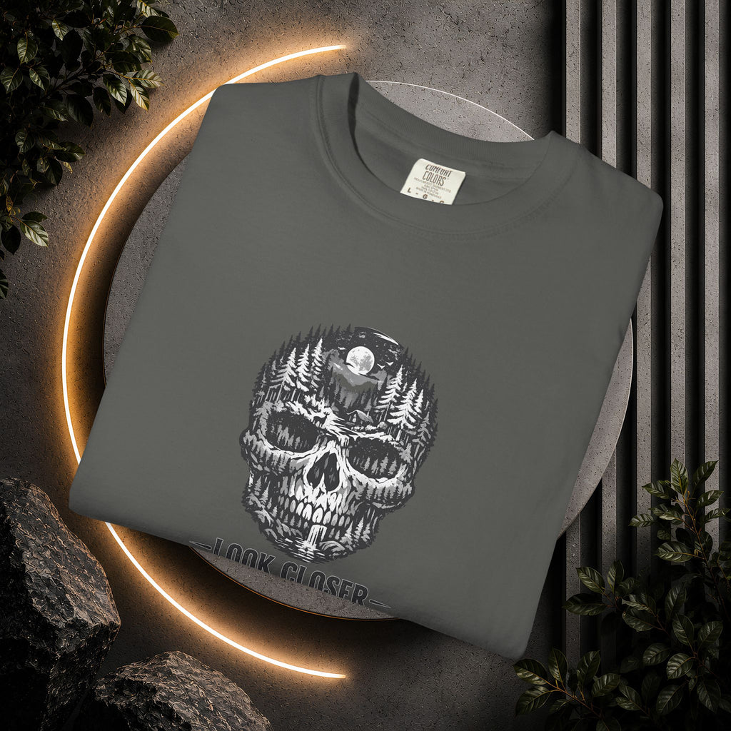 Skull Forest 'Look Closer' Graphic T-Shirt