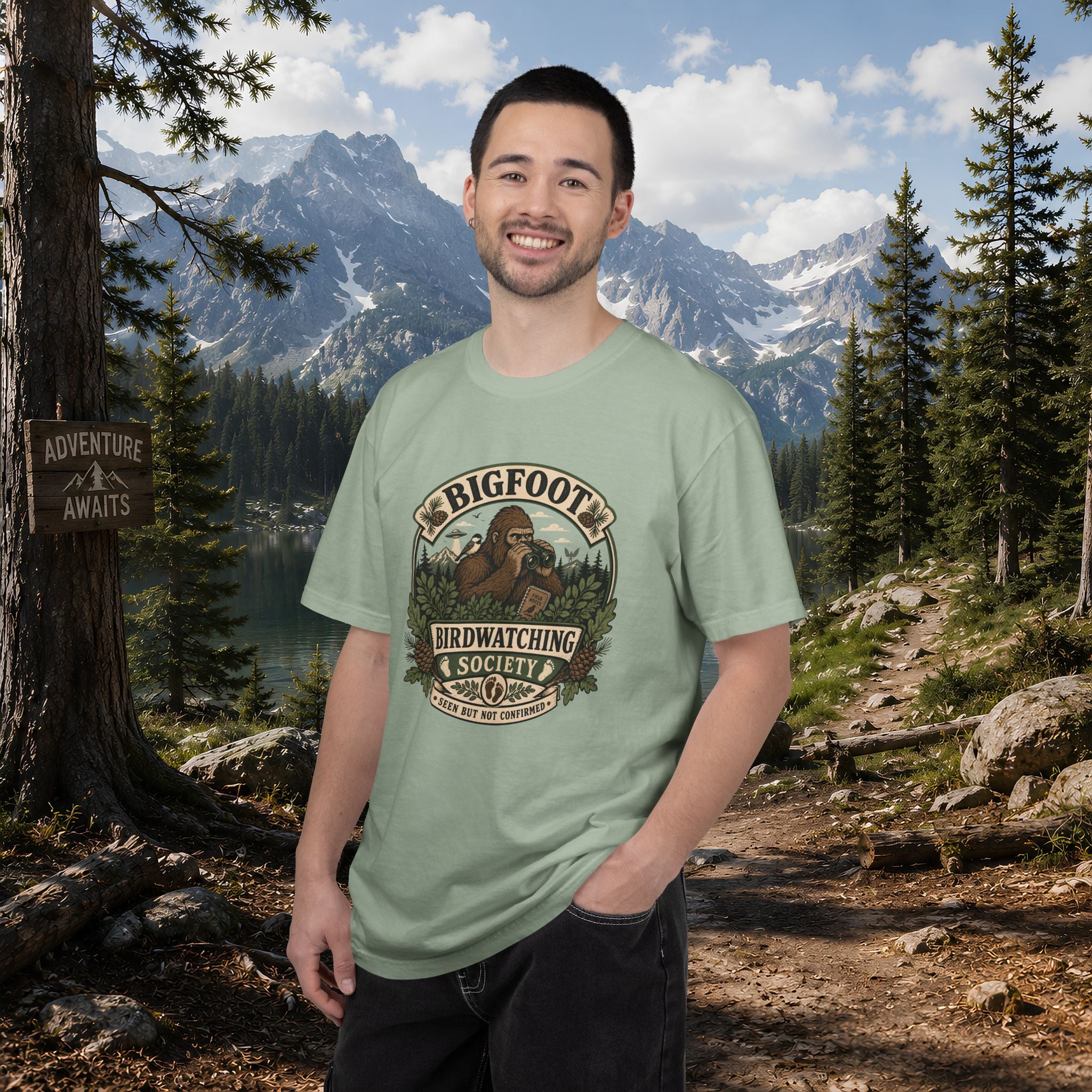 Bigfoot Birdwatching Society T-Shirt