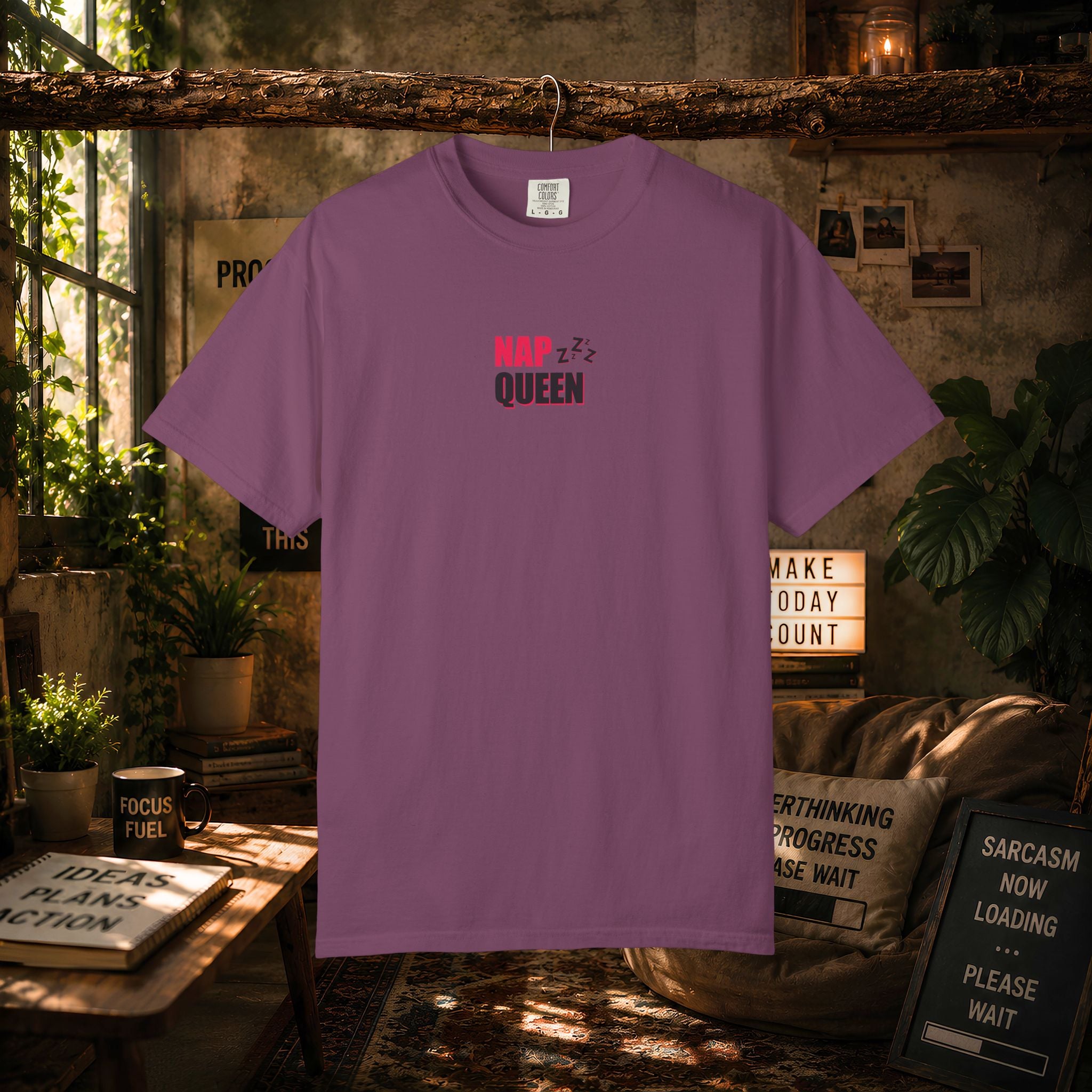 Nap Queen T-Shirt — Funny Sleepy Graphic Tee