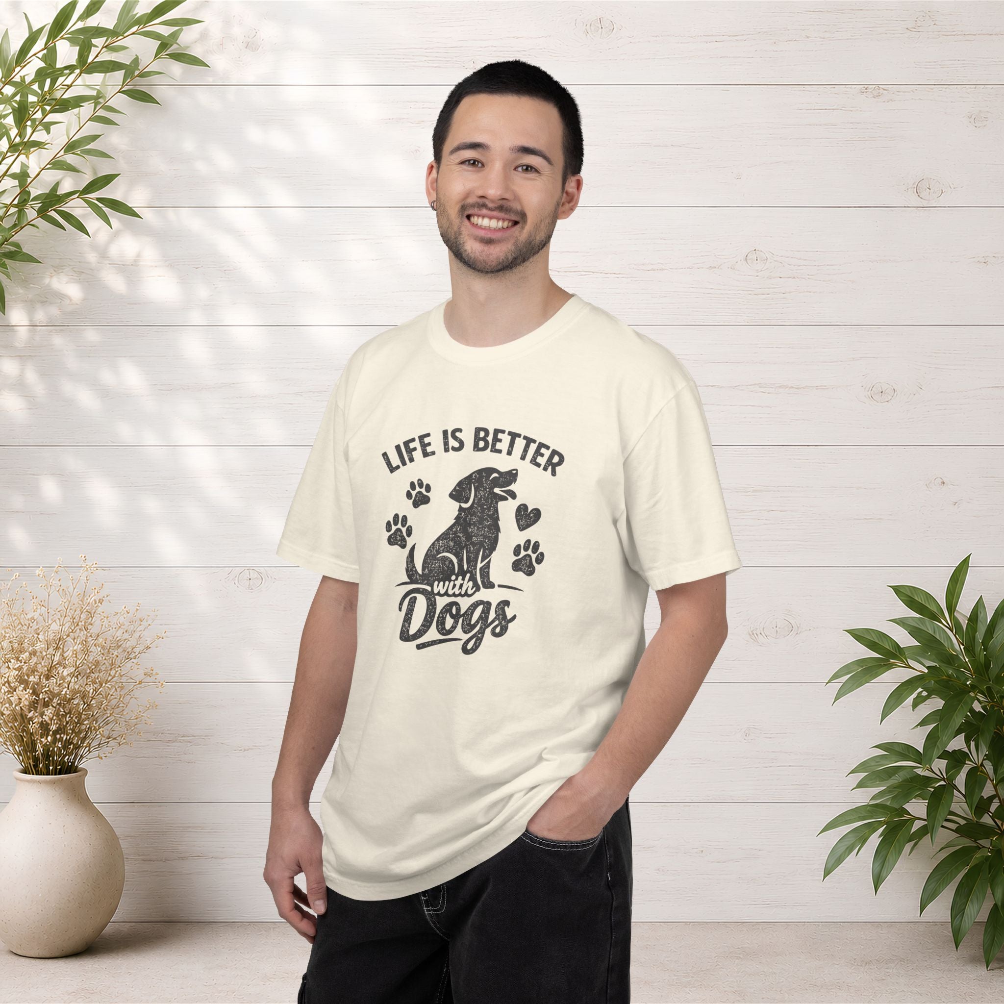 Life Is Better with Dogs T-Shirt