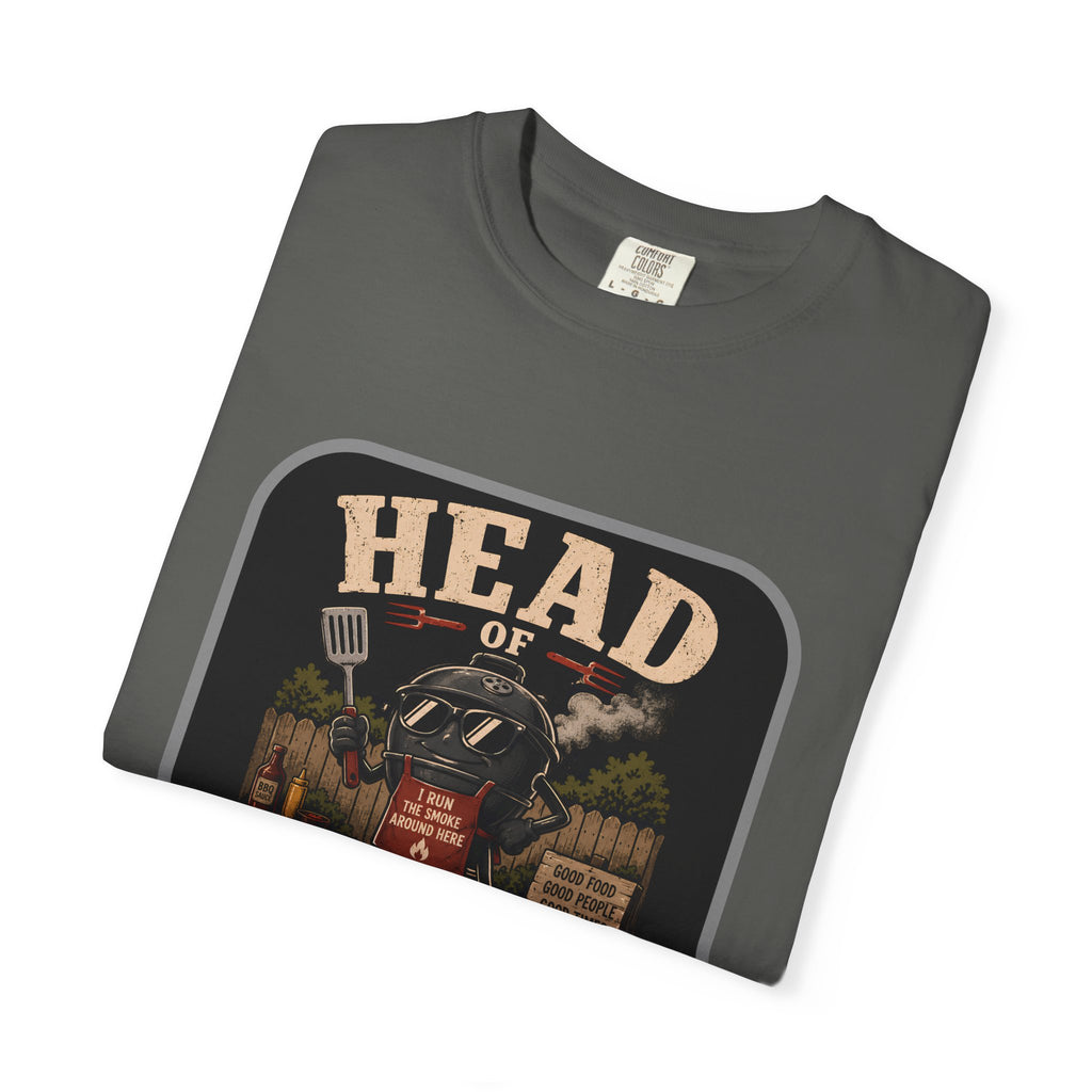 Head of Backyard Operations T-Shirt | BBQ Grill Vintage Graphic