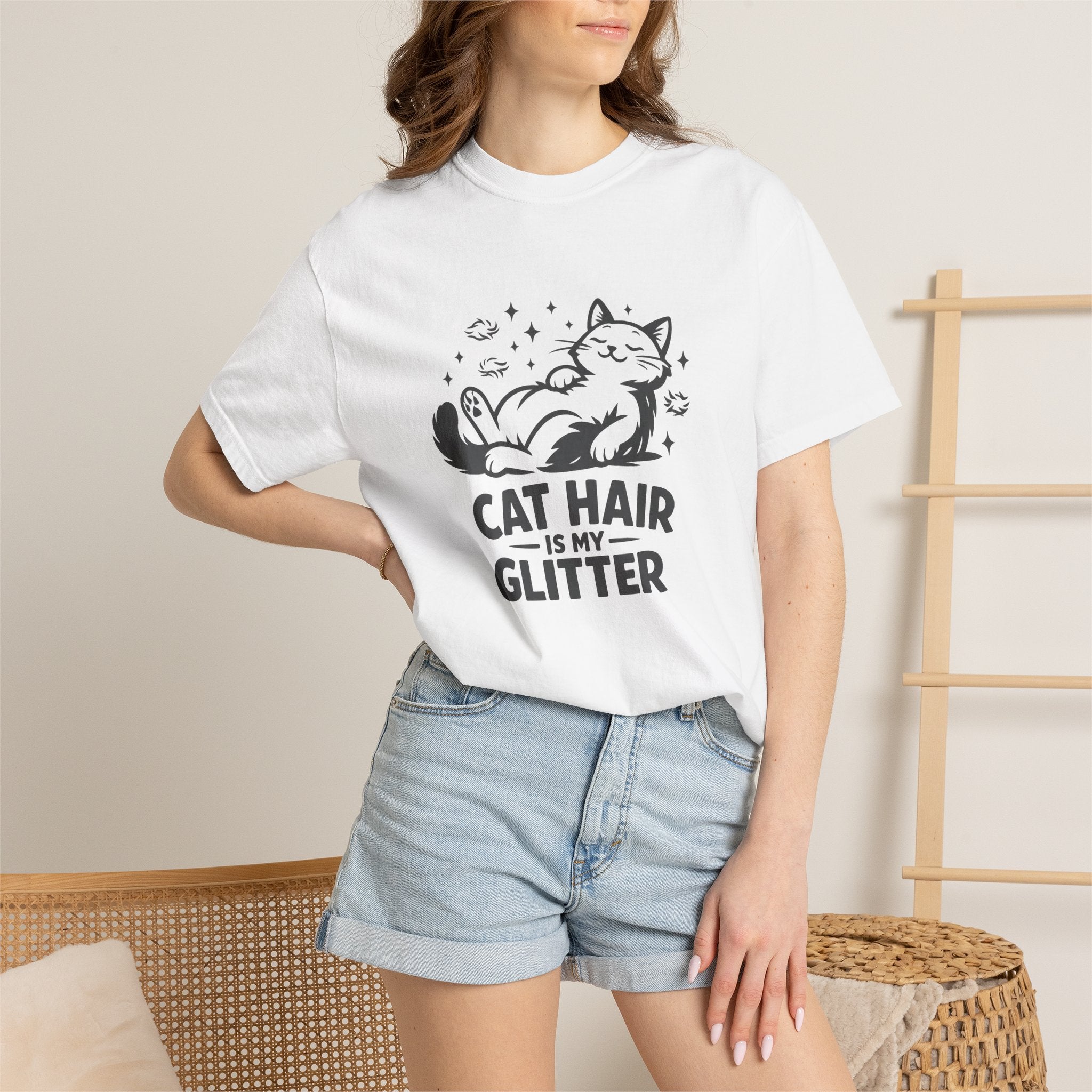 Cat Hair Is My Glitter T-Shirt