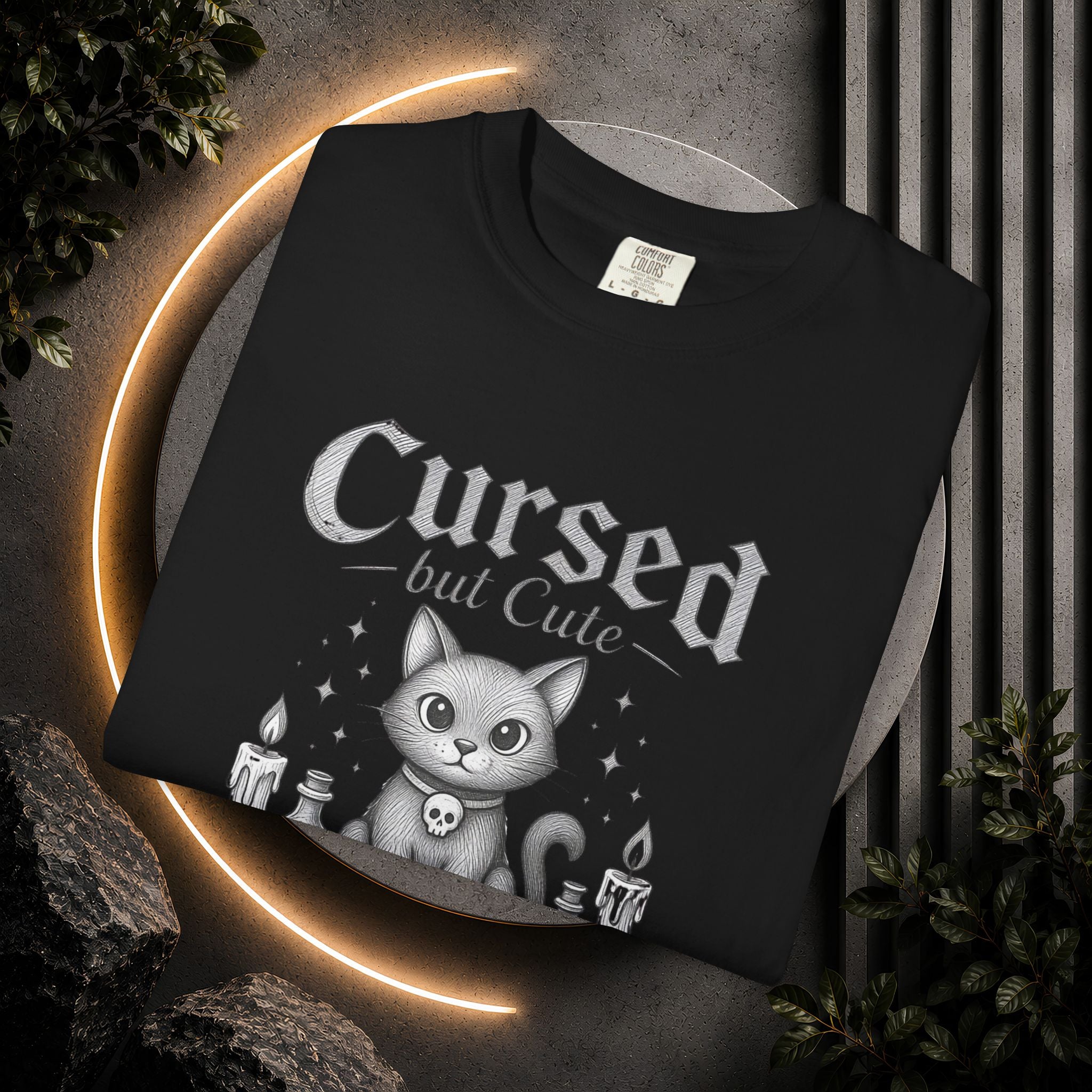 Cursed But Cute Cat T-Shirt
