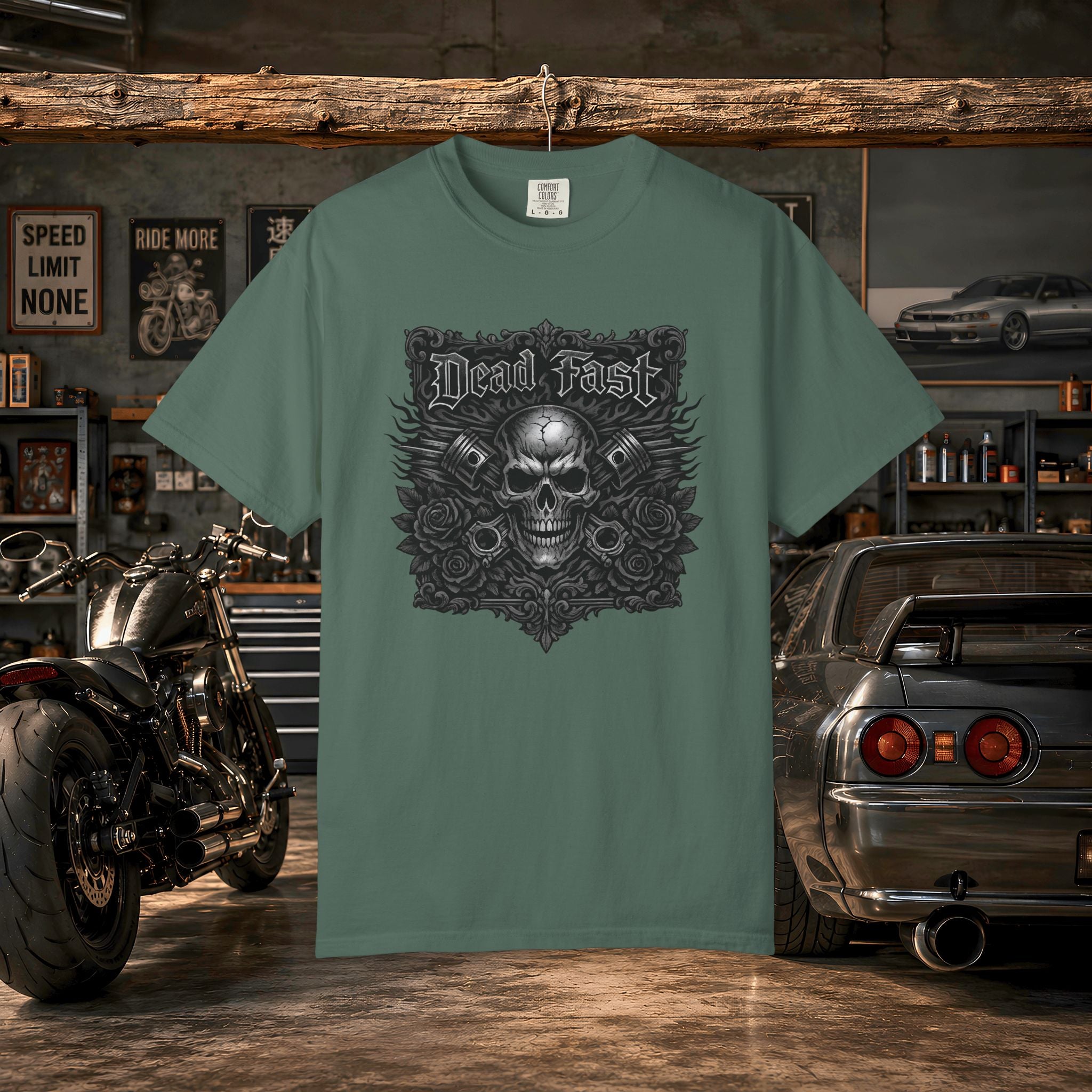 Dead Fast Skull Graphic T-Shirt